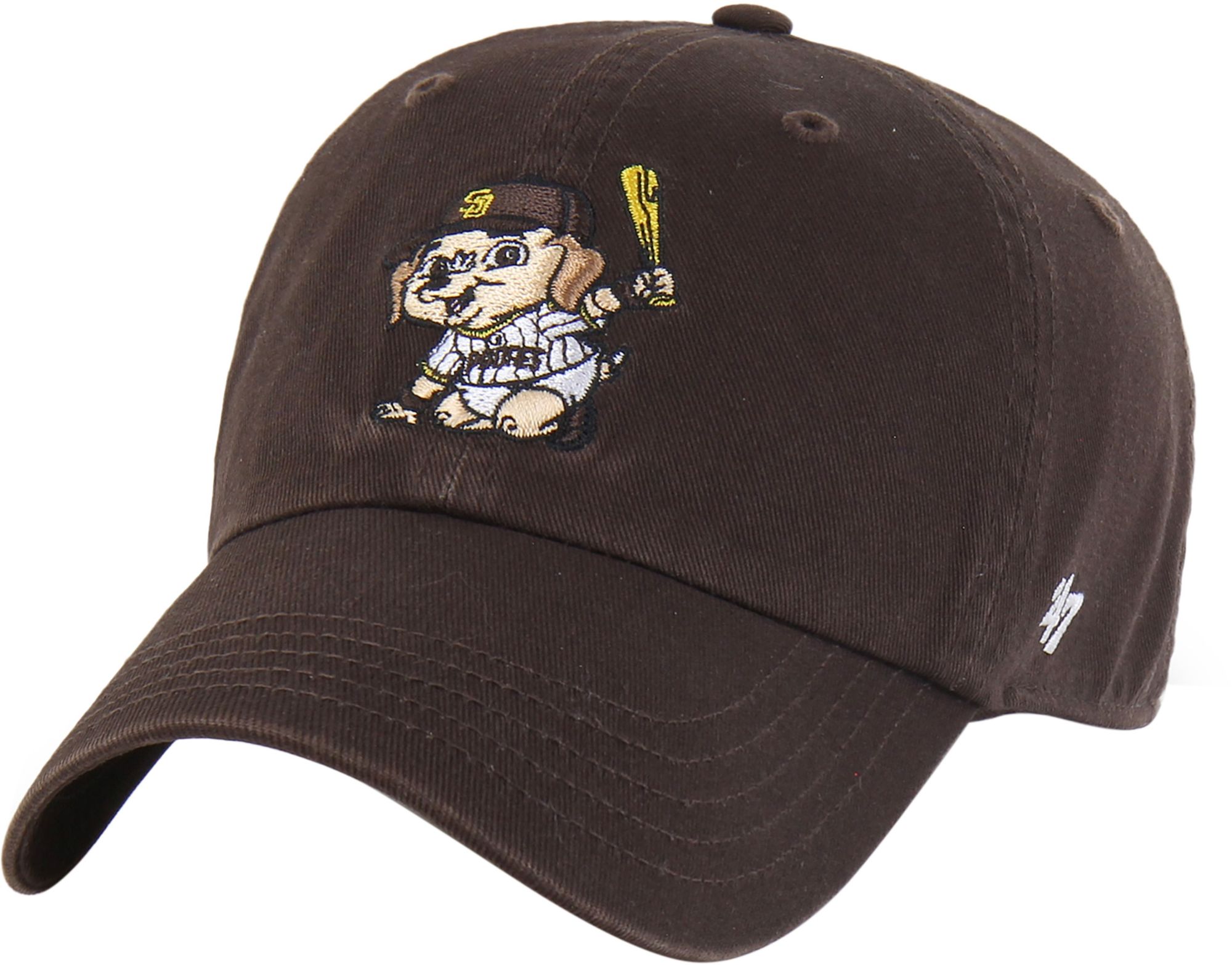 '47 Toddler San Diego Padres Brown Mascot Clean Up Adjustable Hat