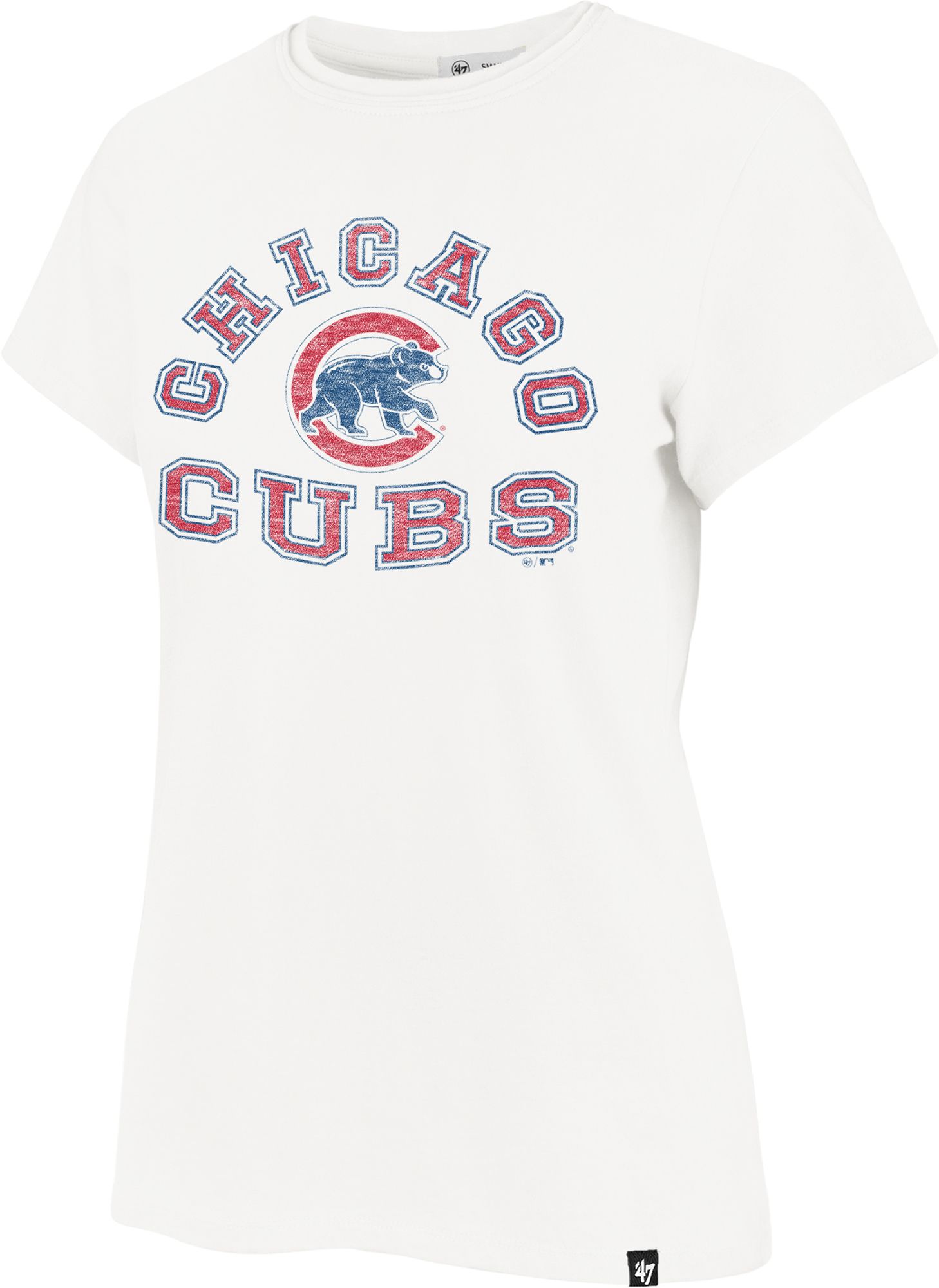 '47 Women's Chicago Cubs Cream Frankie T-Shirt