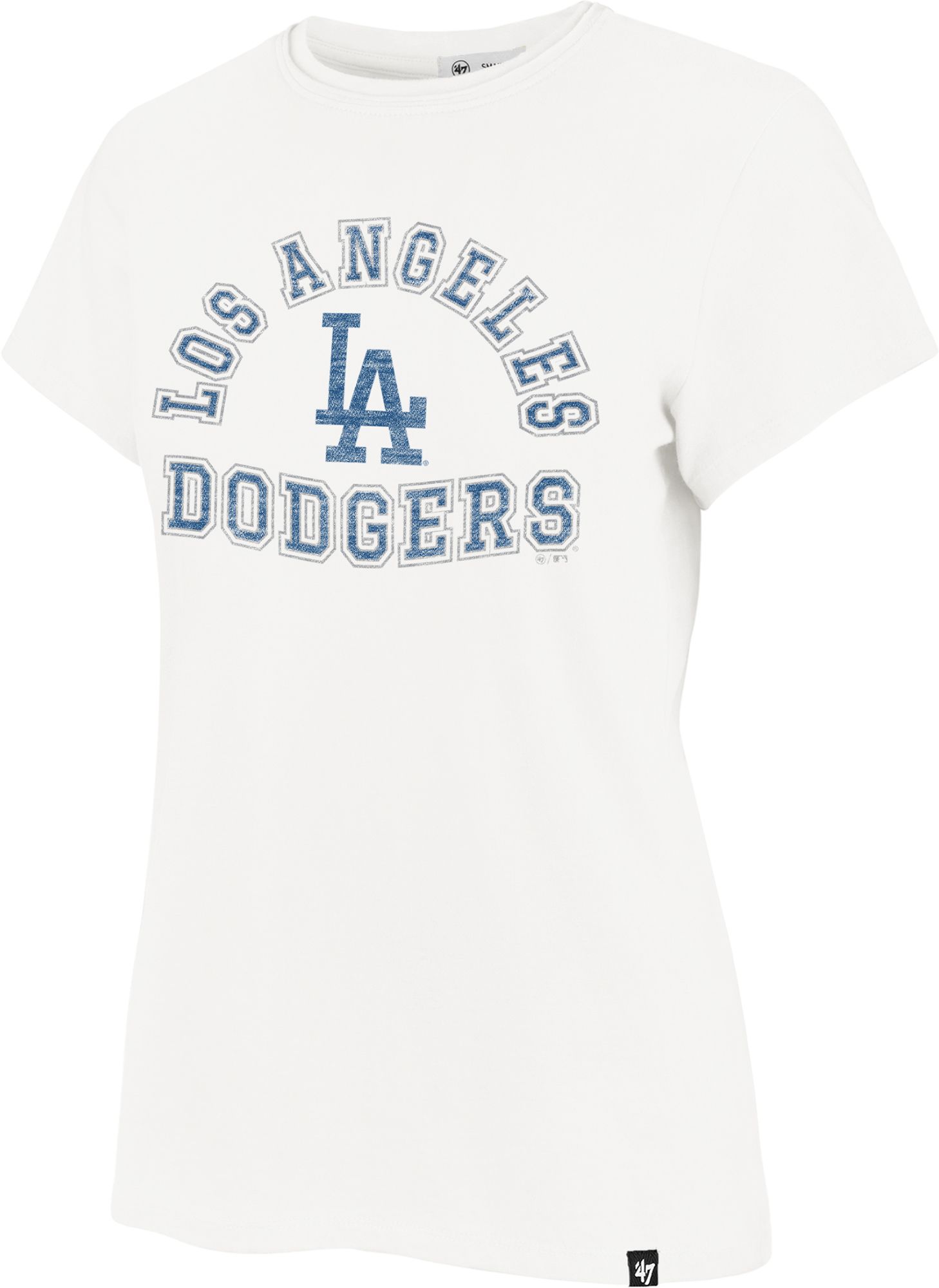 '47 Women's Los Angeles Dodgers Cream Frankie T-Shirt