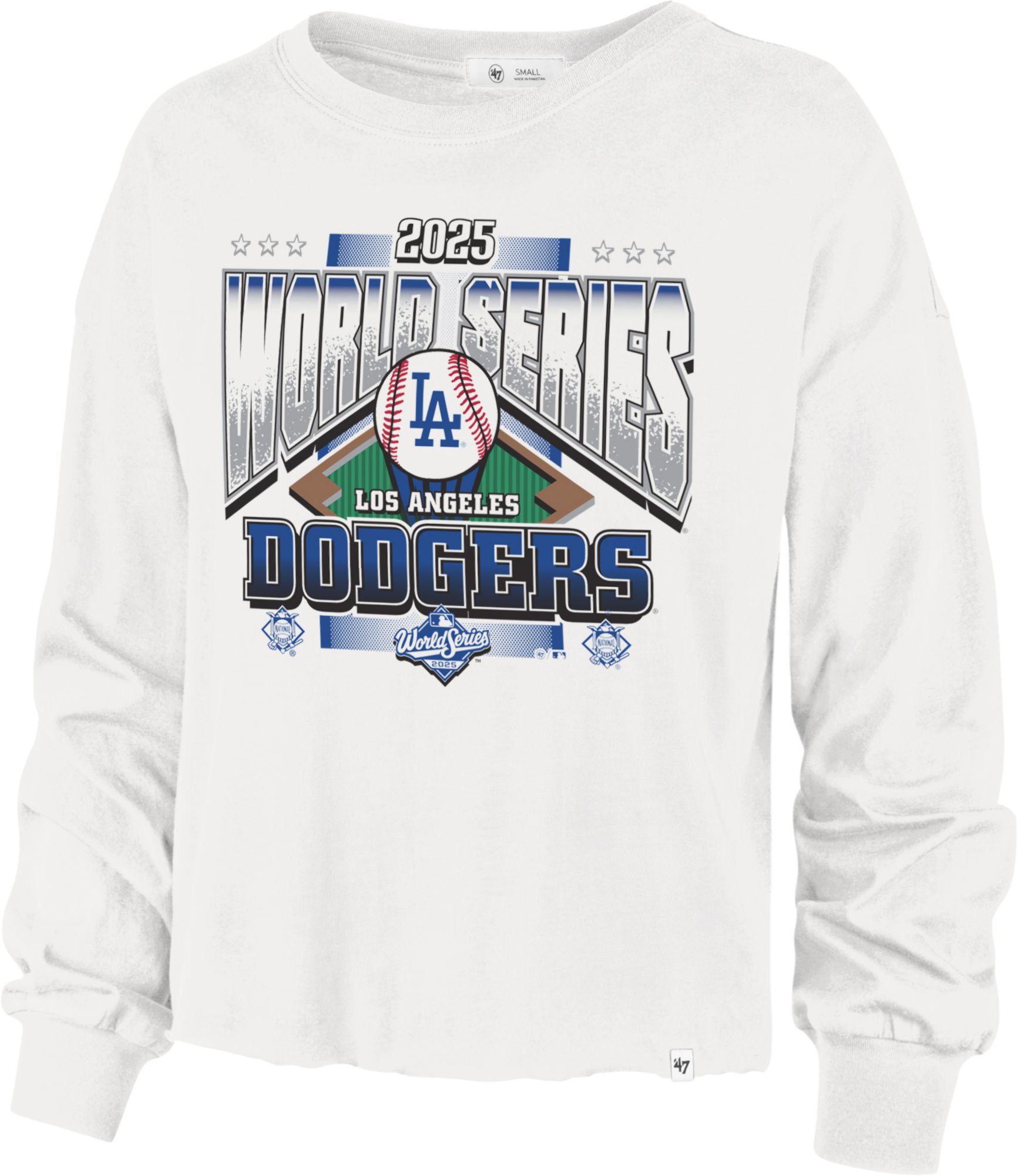 '47 Women's Los Angeles Dodgers 2025 World Series Bound Parkway Long Sleeve T-Shirt