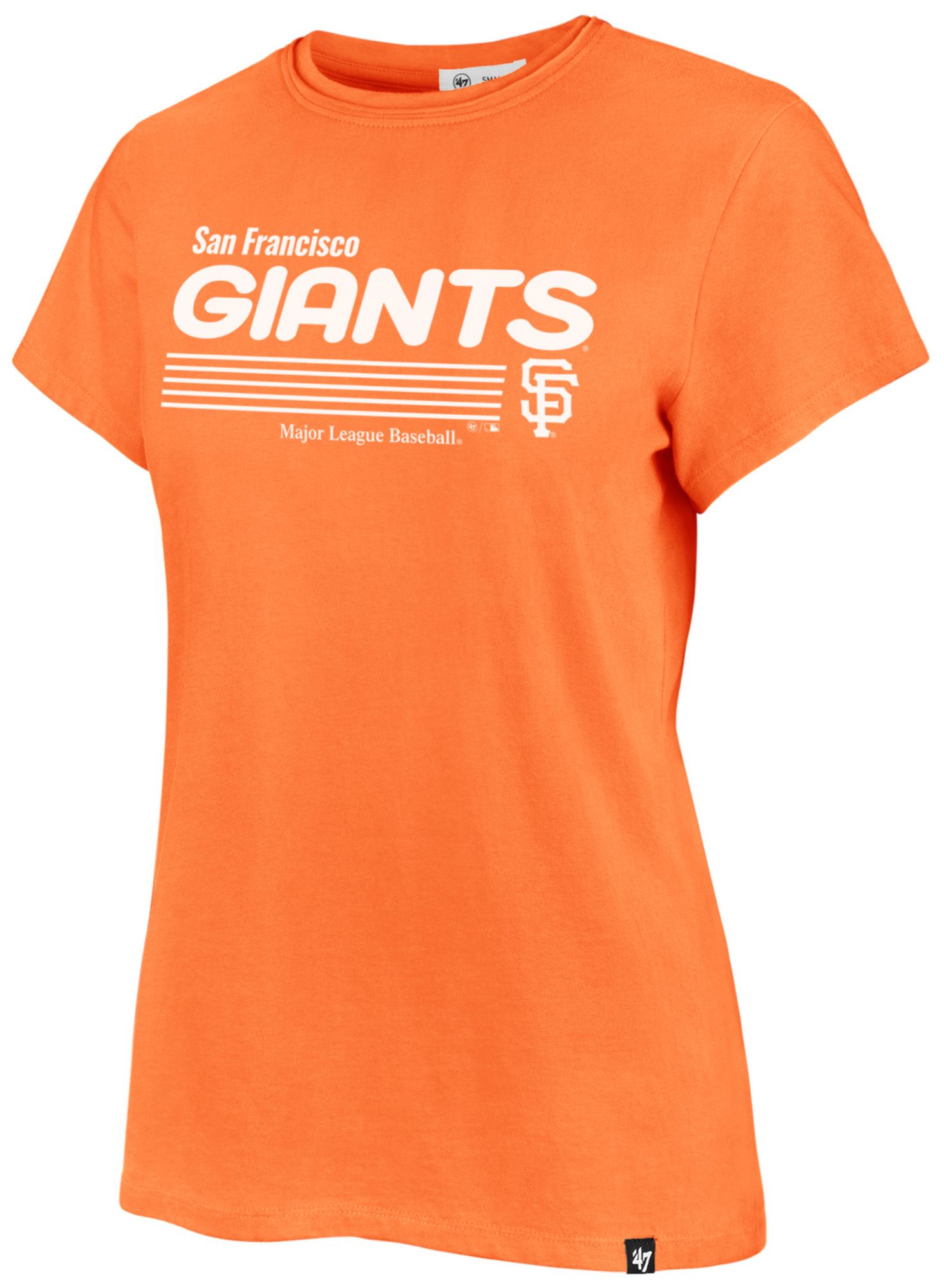 '47 Women's San Francisco Giants Orange Frankie Harmonize T-Shirt