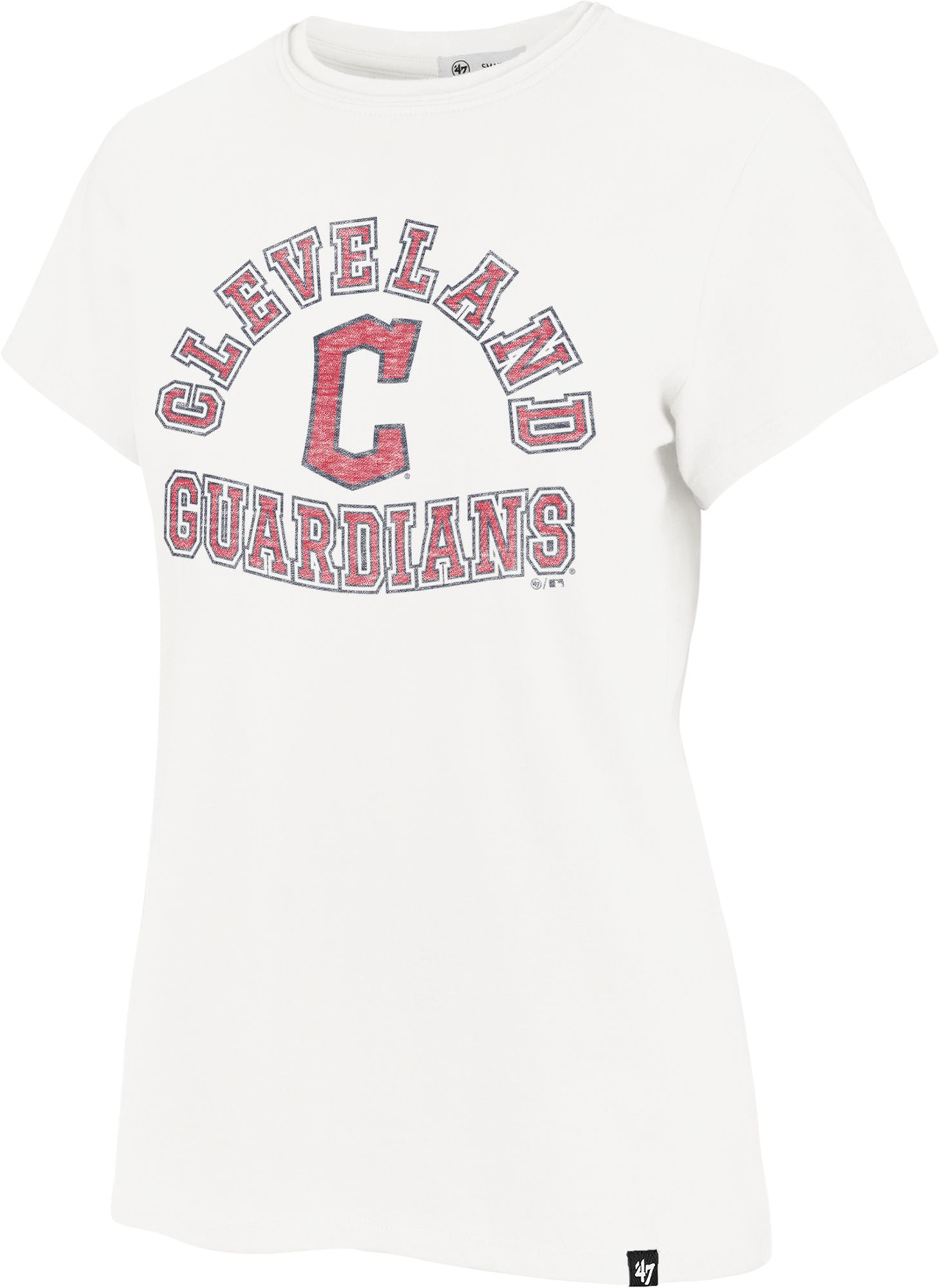 '47 Women's Cleveland Guardians Cream Frankie T-Shirt