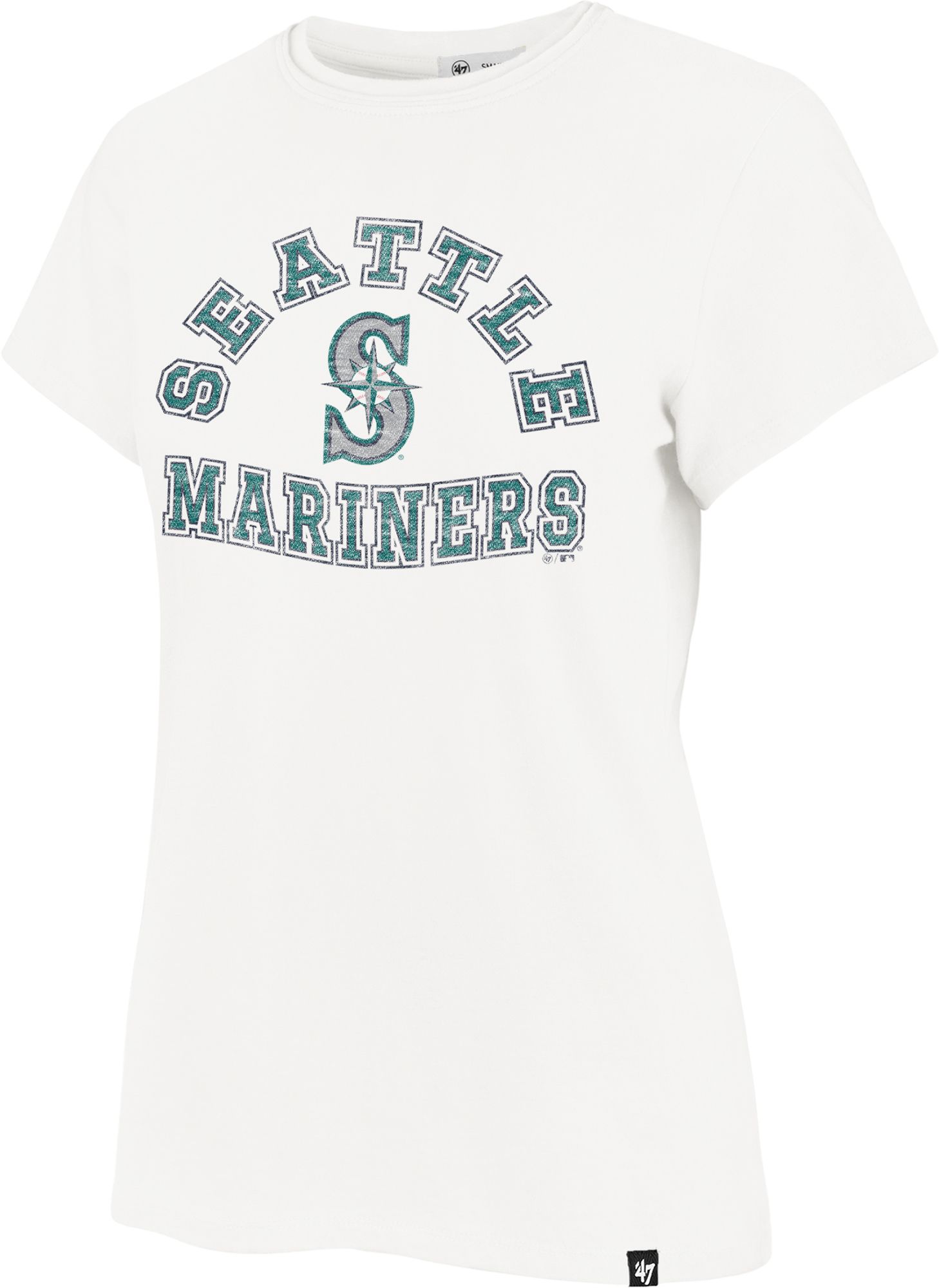 '47 Women's Seattle Mariners Cream Frankie T-Shirt
