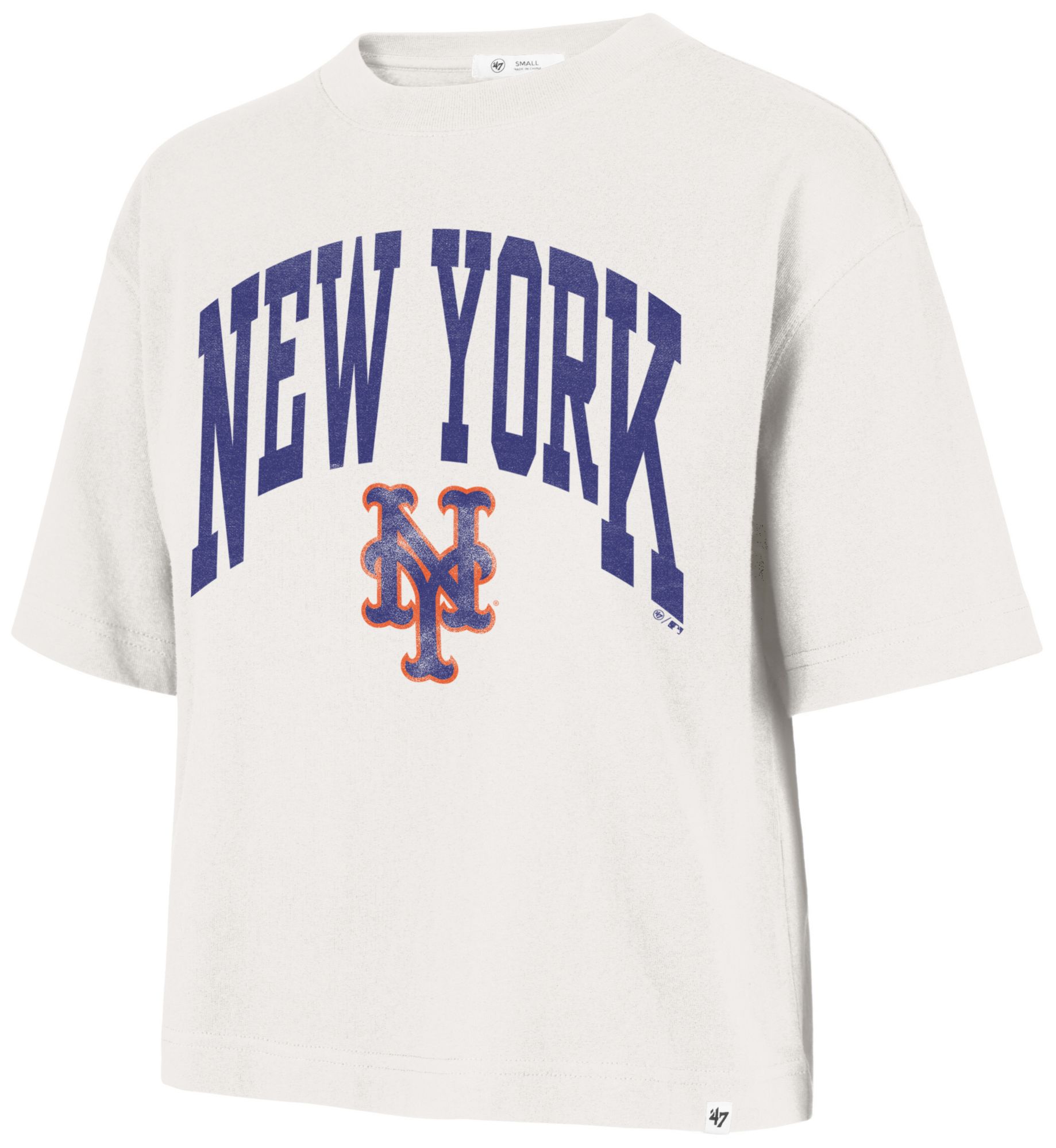 '47 Women's New York Mets Cream Reed City T-Shirt