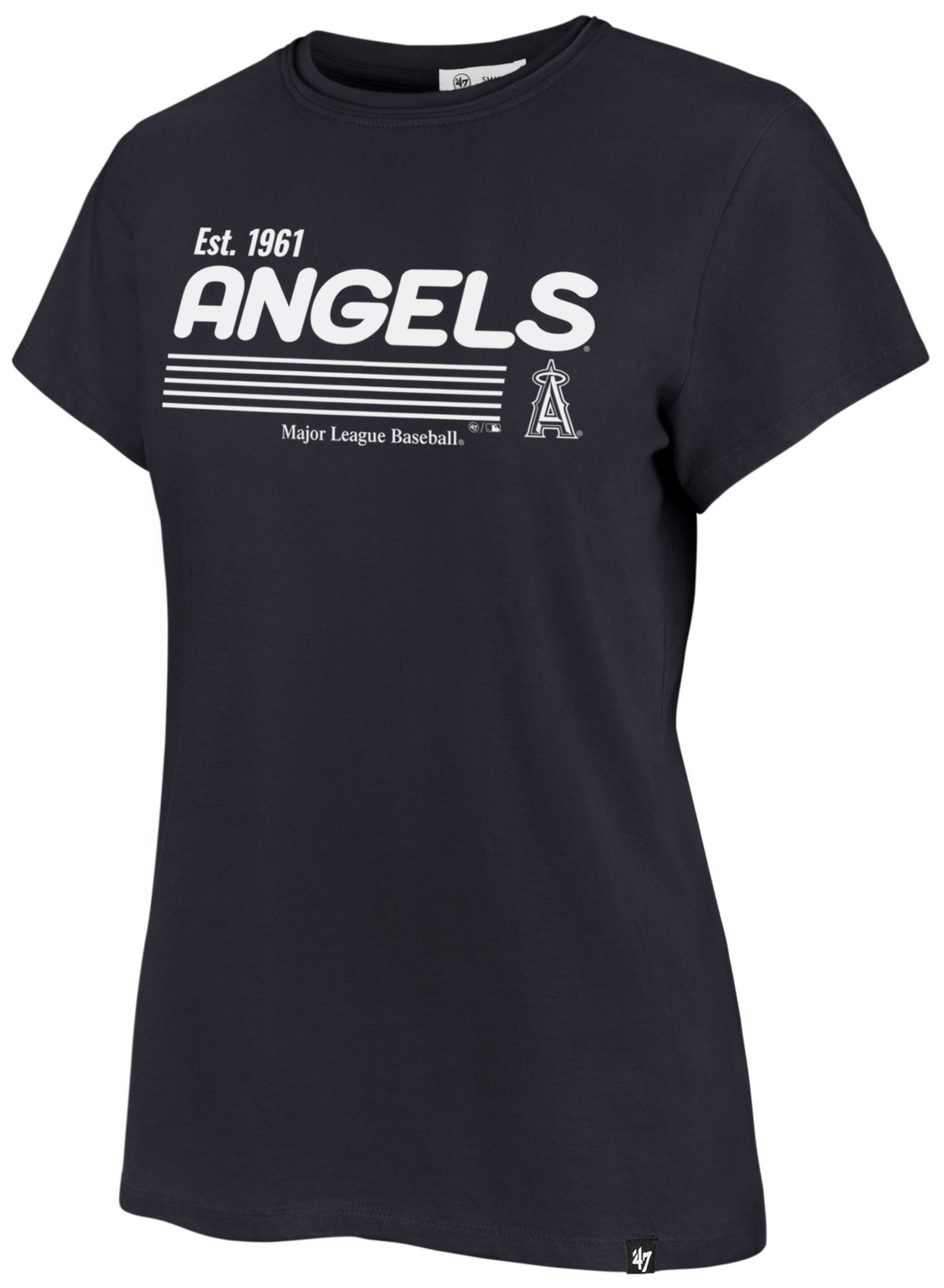 '47 Women's Los Angeles Angels Blue Frankie Harmonize T-Shirt