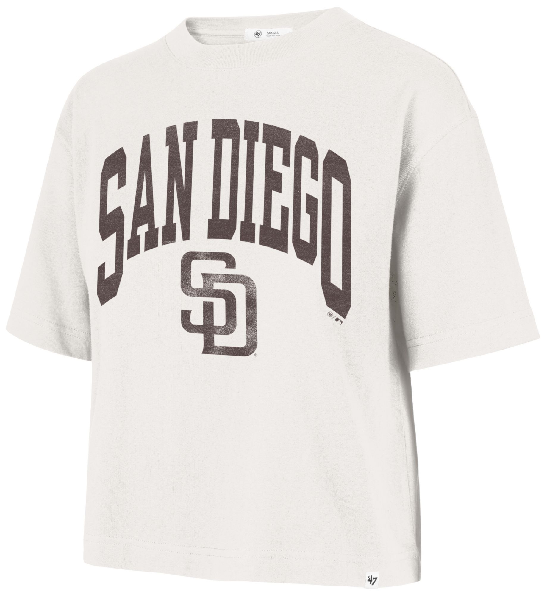 '47 Women's San Diego Padres Cream Reed City T-Shirt