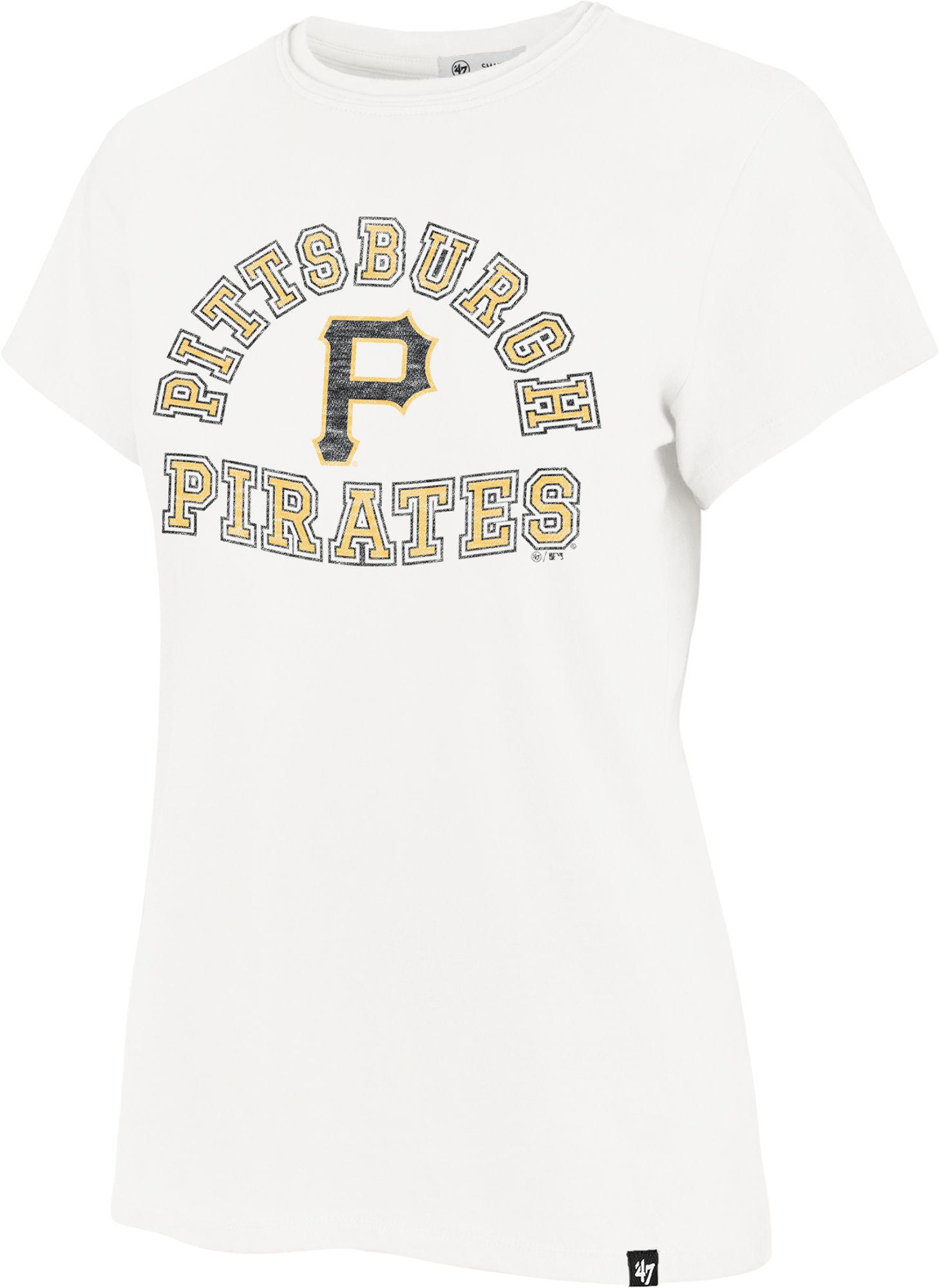 '47 Women's Pittsburgh Pirates Cream Frankie T-Shirt