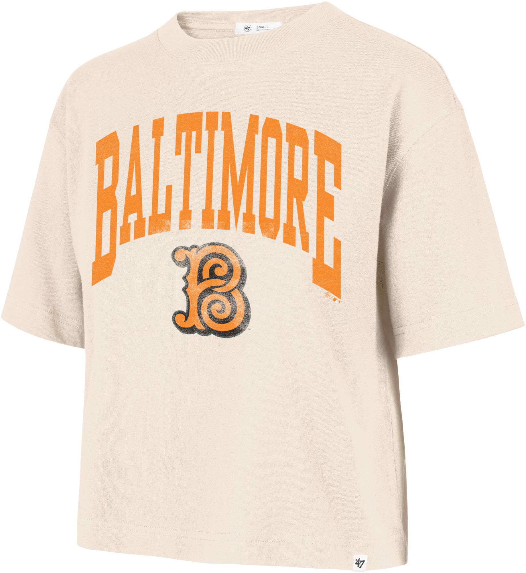 '47 Women's Baltimore Orioles 2026 City Connect Shale City T-Shirt