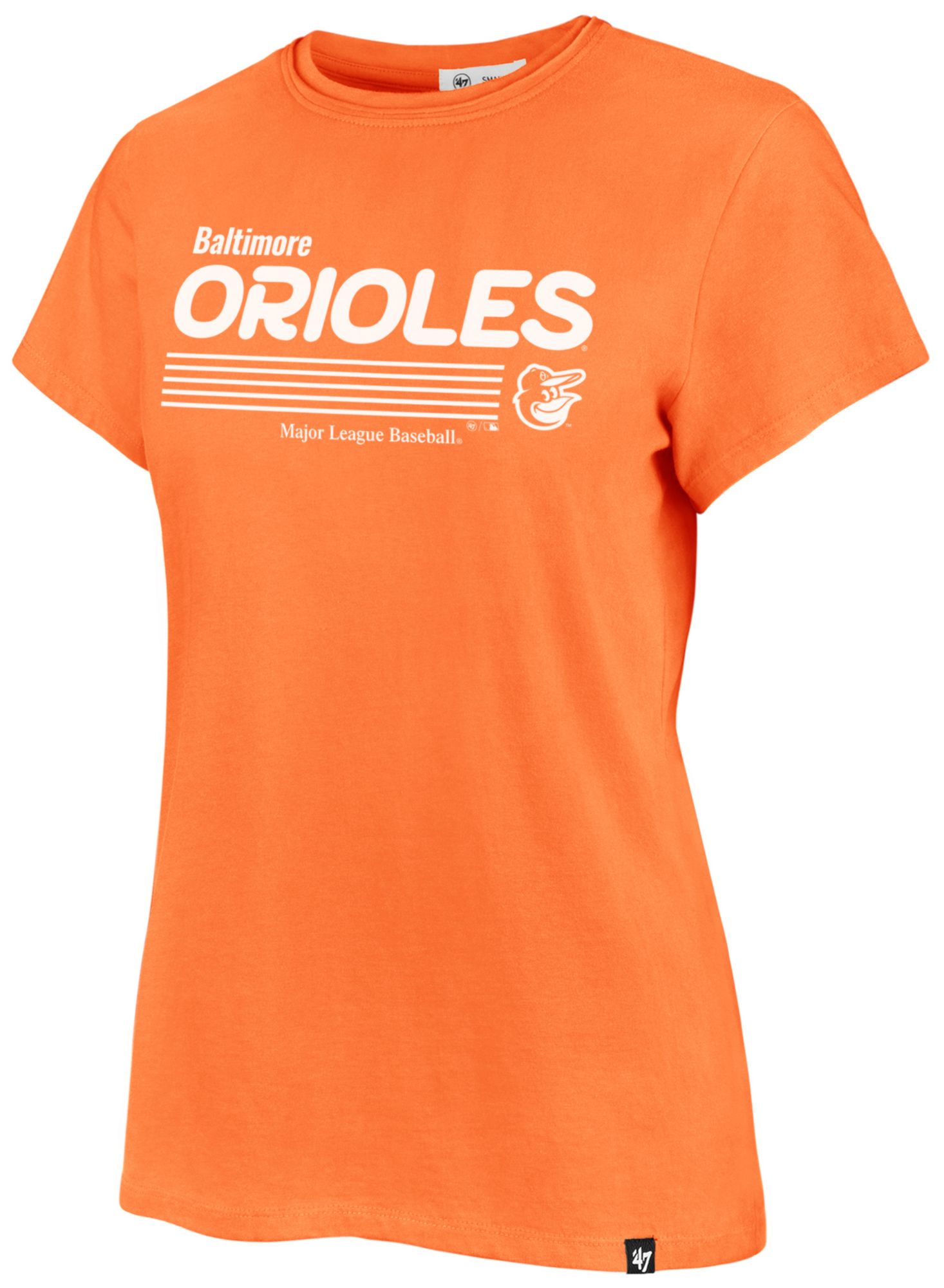 '47 Women's Baltimore Orioles Orange Frankie Harmonize T-Shirt