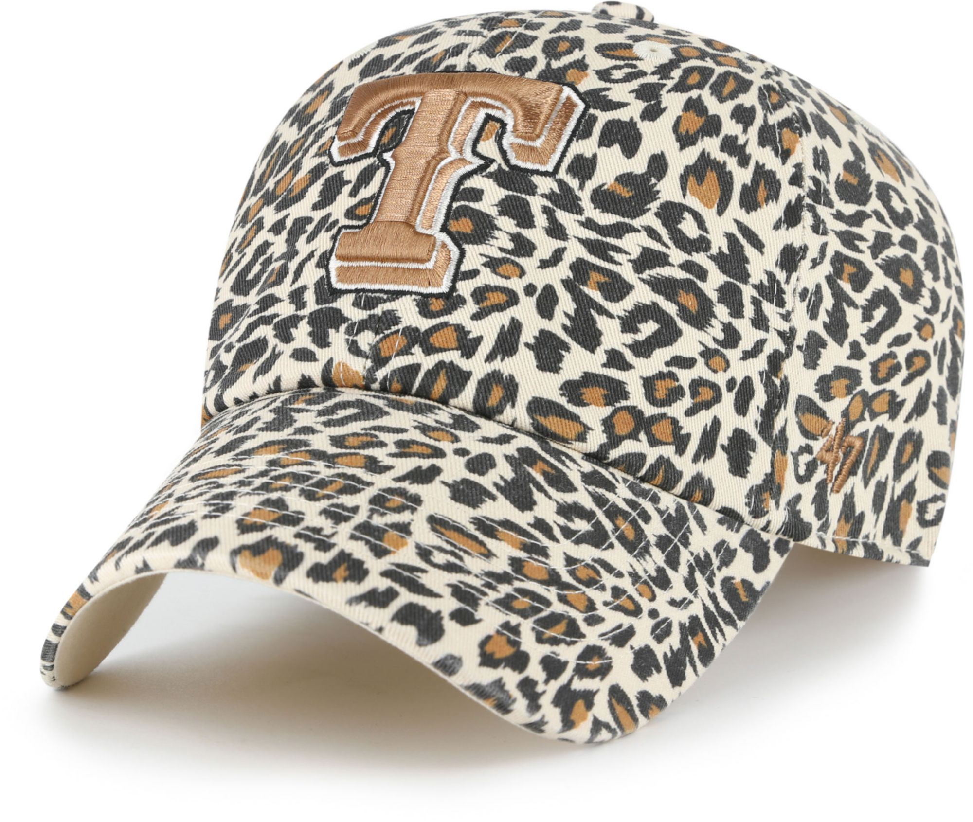 '47 Women's Texas Rangers Brown Lisa Clean Up Adjustable Hat