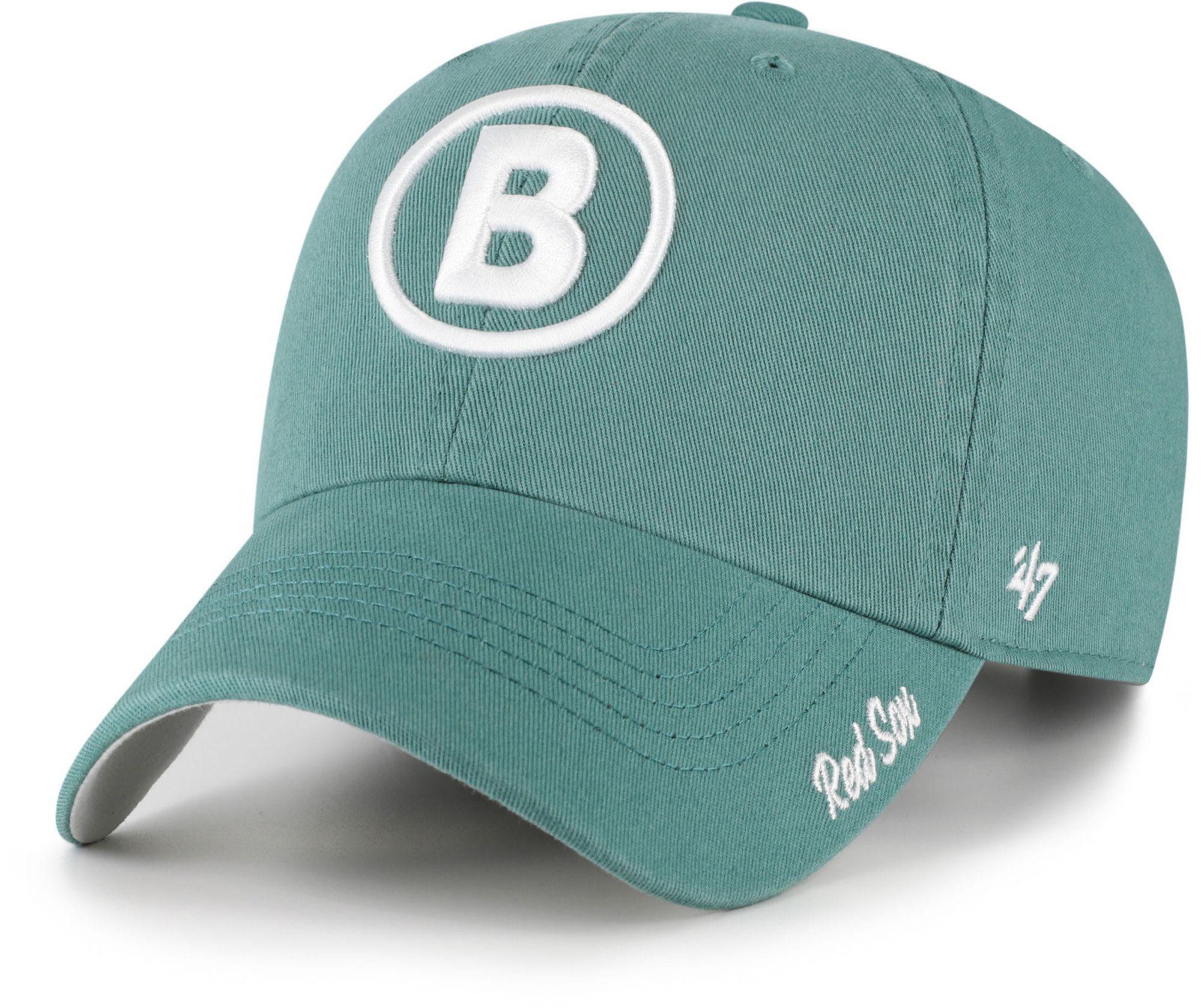 '47 Women's Boston Red Sox Green Ballpark Cheer Clean Up Adjustable Hat