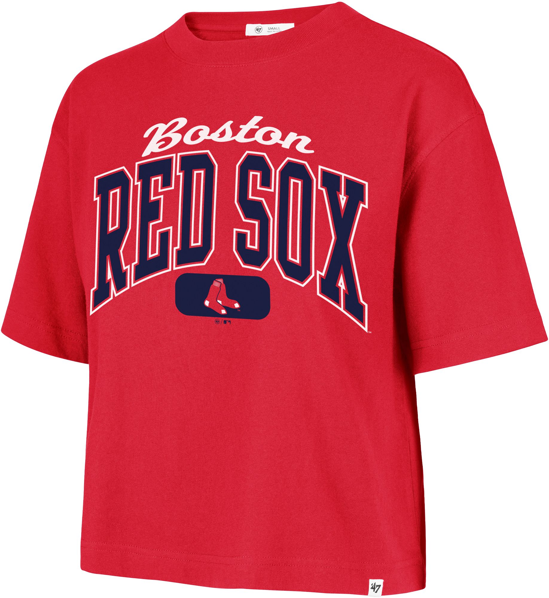 '47 Women's Boston Red Sox Red Reed City Rally T-Shirt