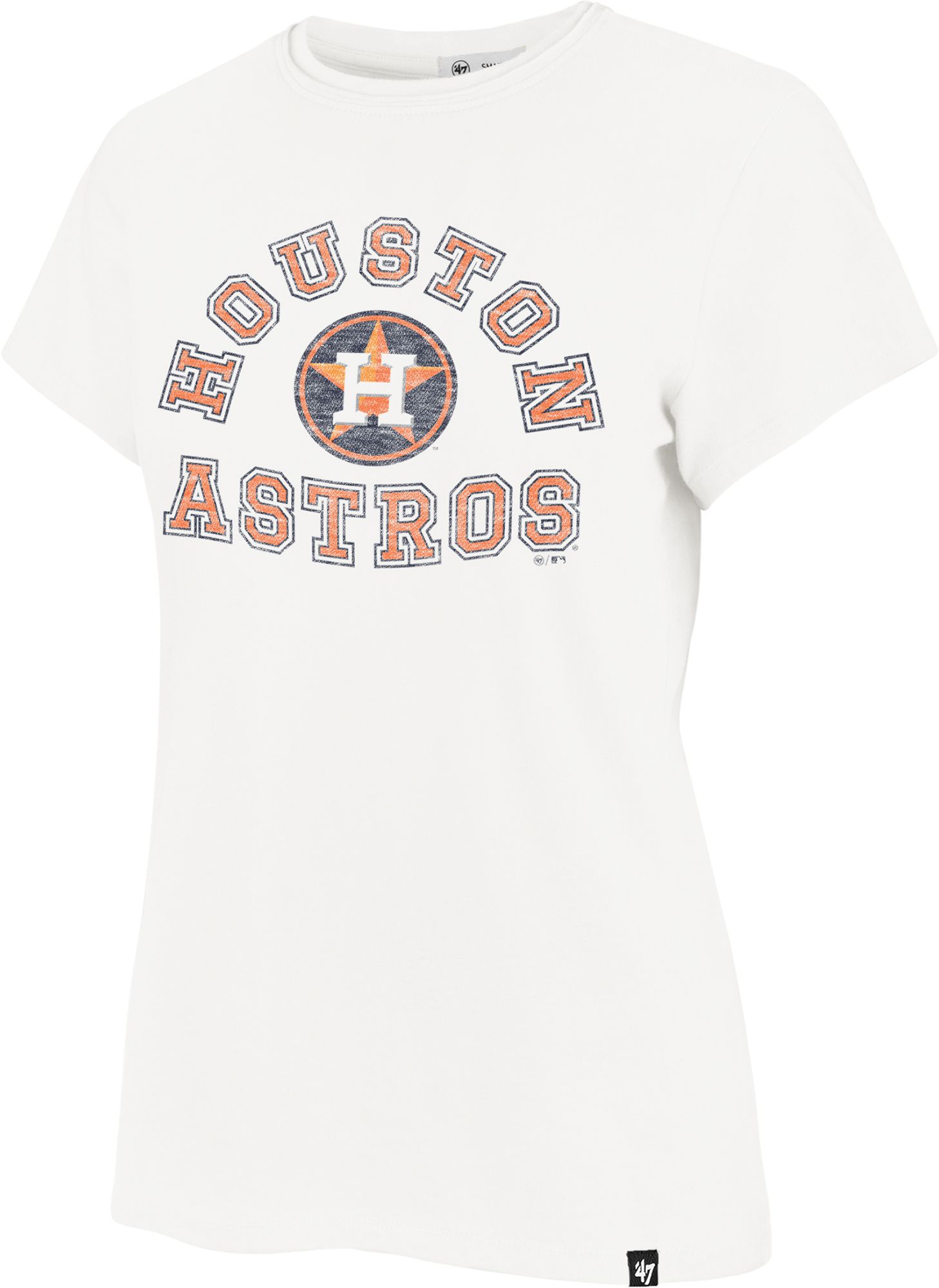 '47 Women's Houston Astros Cream Frankie T-Shirt