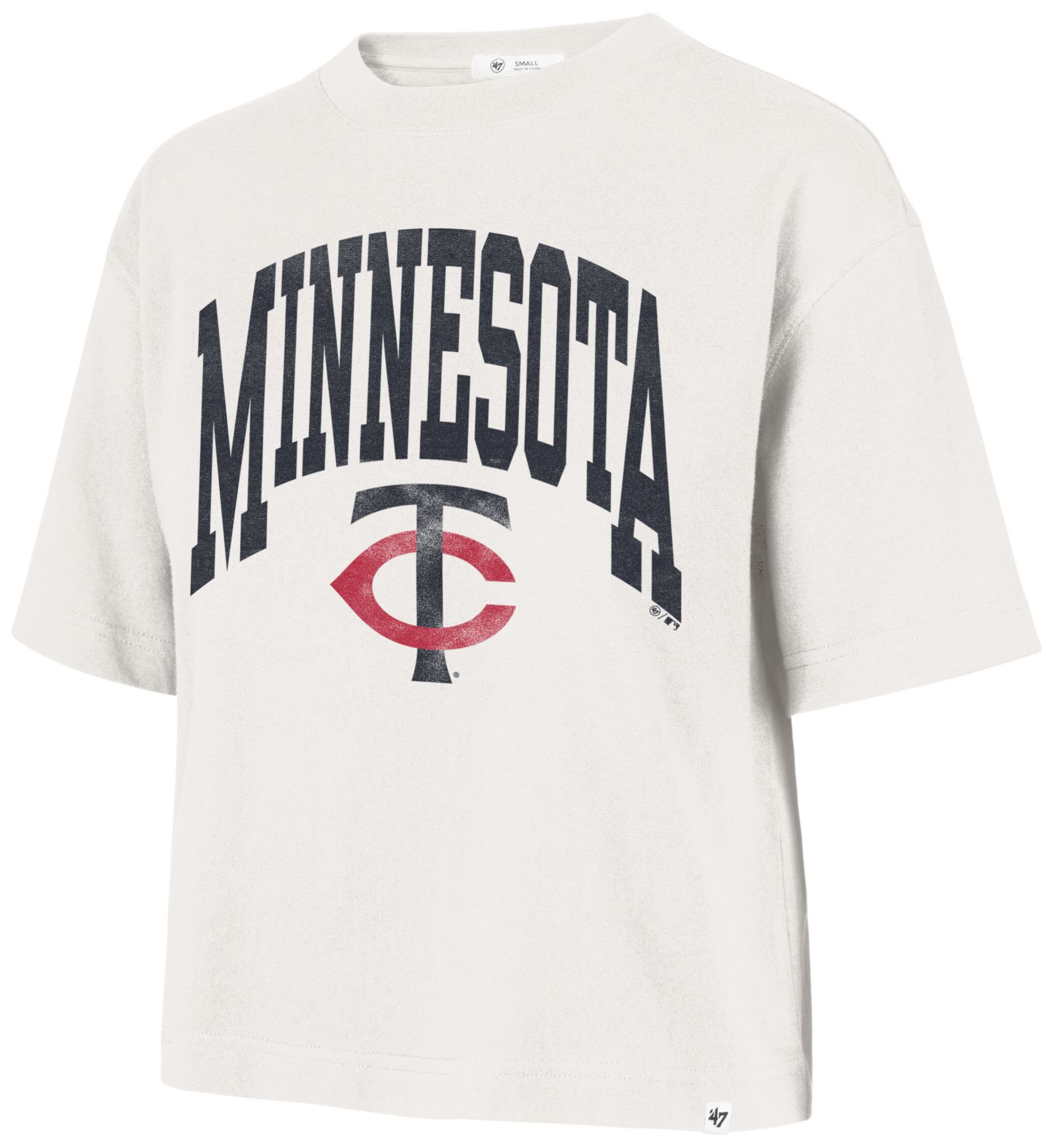 '47 Women's Minnesota Twins Cream Reed City T-Shirt
