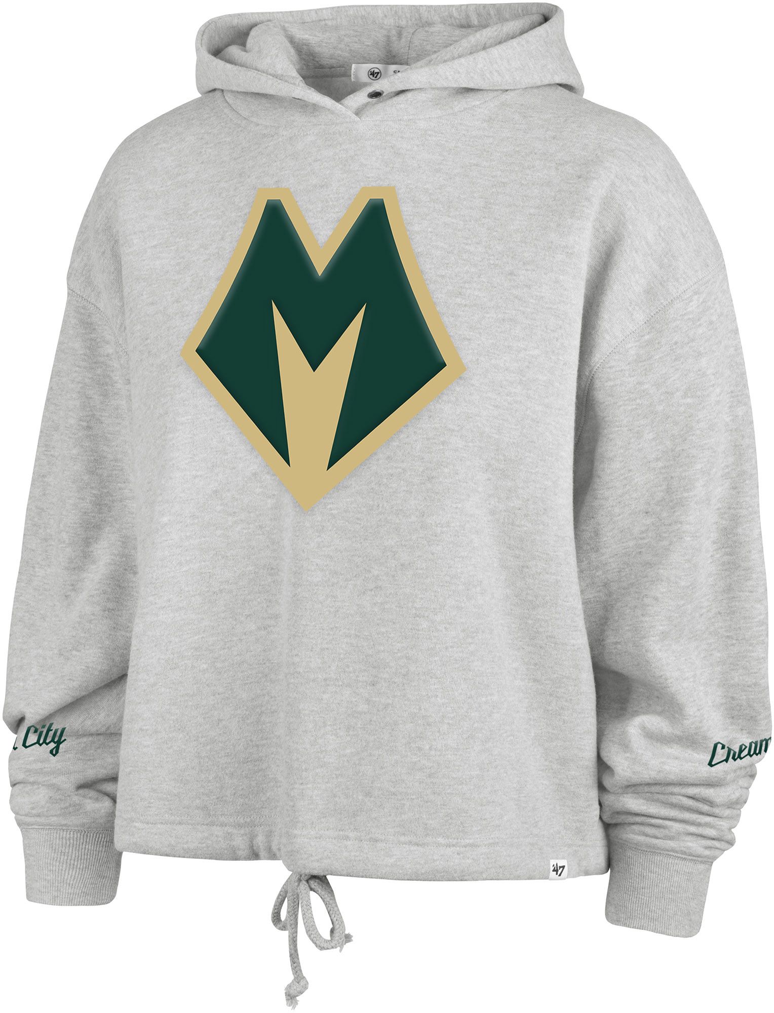 '47 Women's 2025-26 City Edition Milwaukee Bucks Venice Logo Hoodie