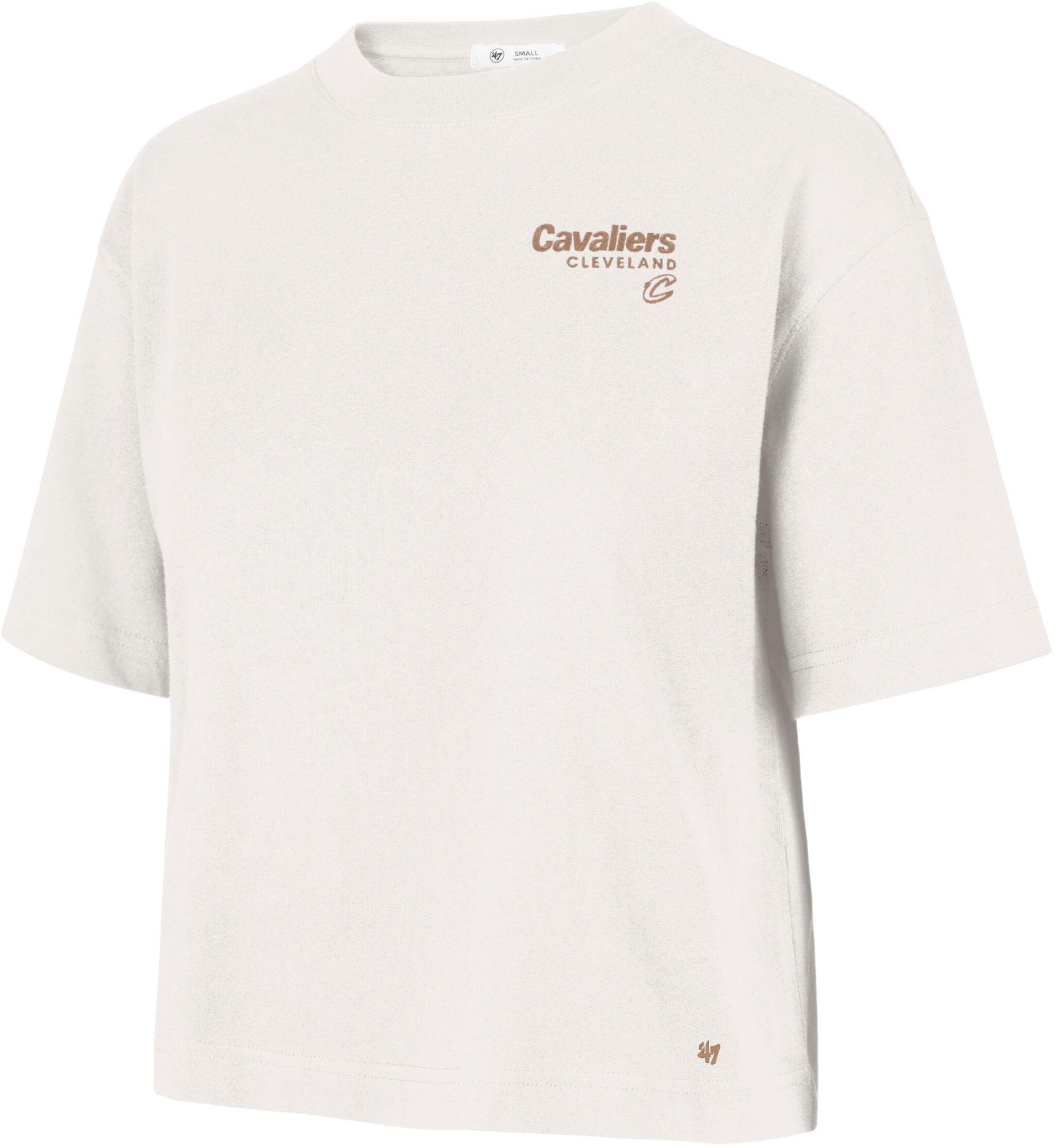 '47 Women's Cleveland Cavaliers Off White Serena City T-Shirt