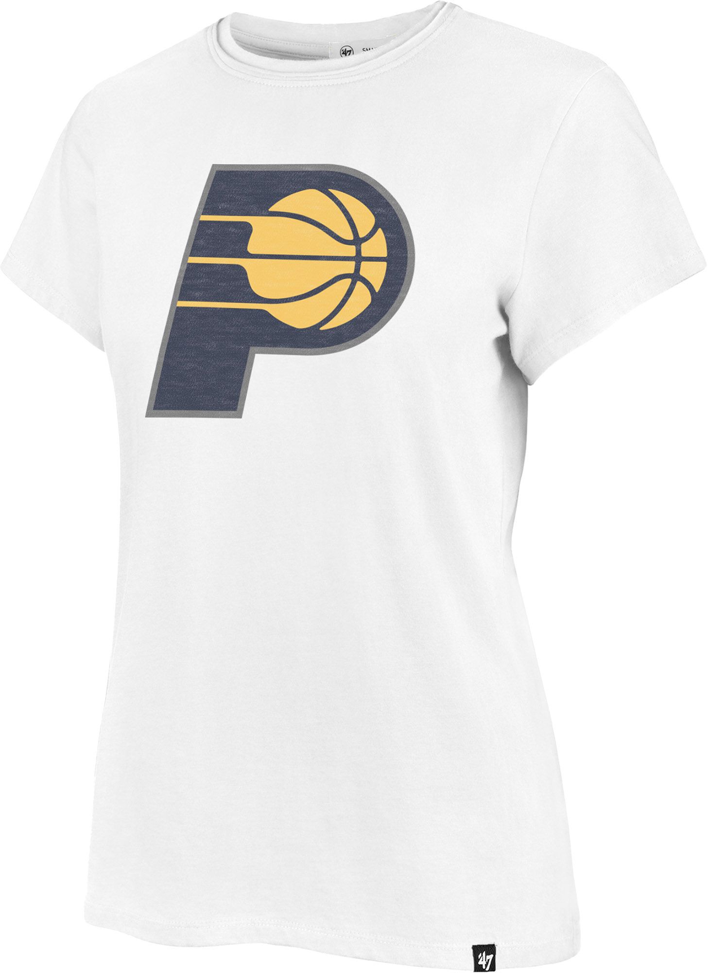 '47 Women's Indiana Pacers White Frankie T-Shirt