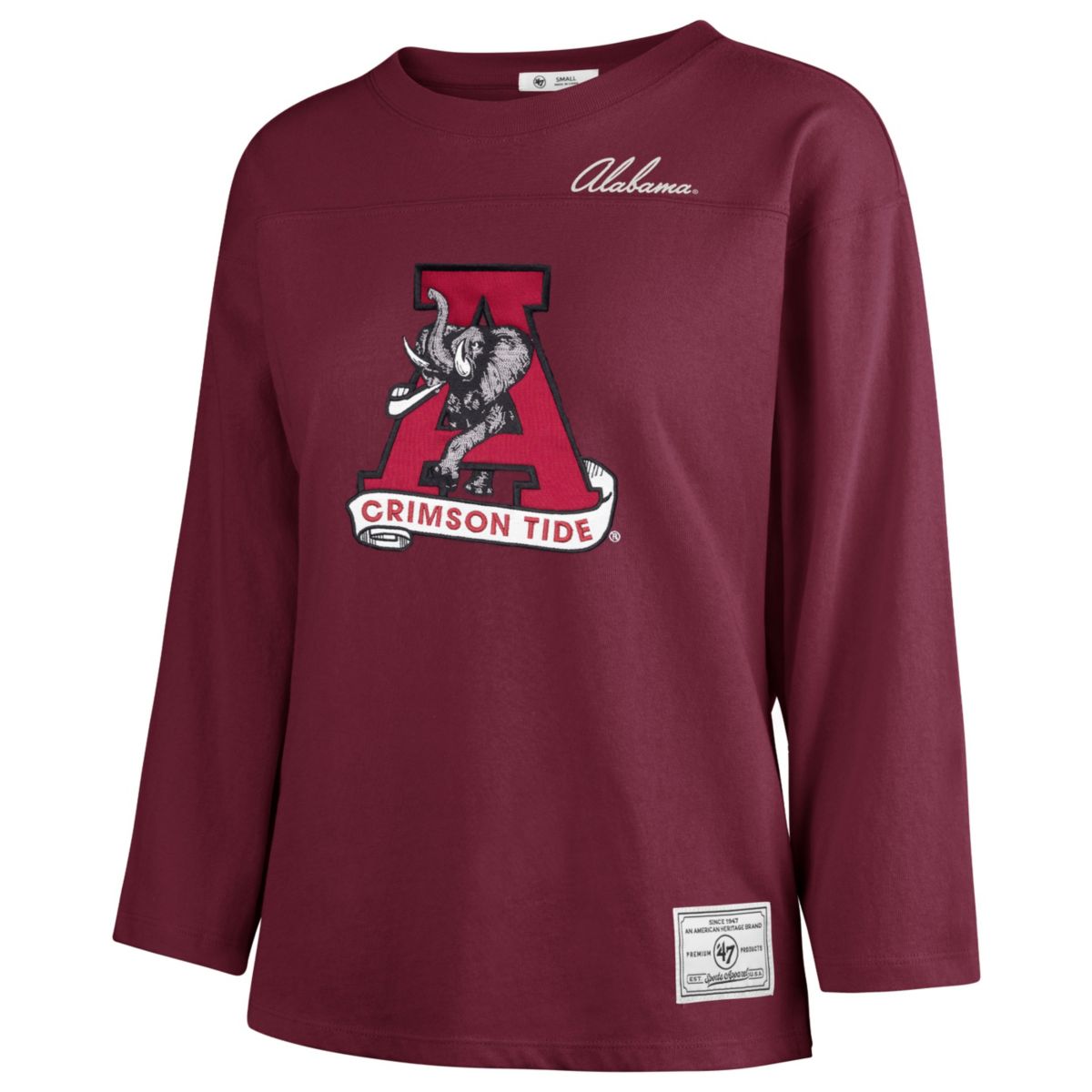 Columbia Men's Alabama Crimson Tide Grey Terminal Tackle Long