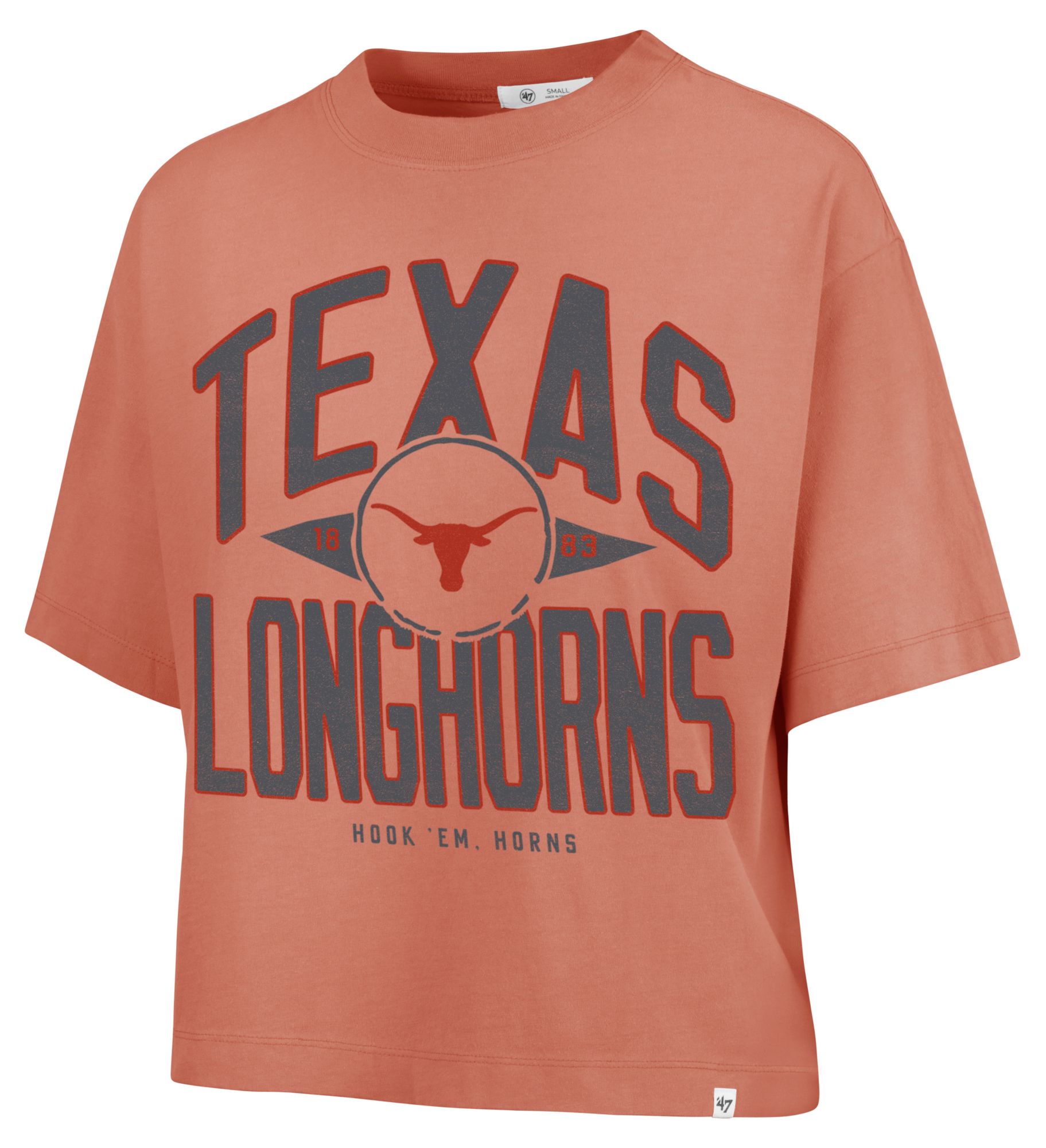'47 Women's Texas Longhorns Oxide Ravine Short Sleeve T-Shirt