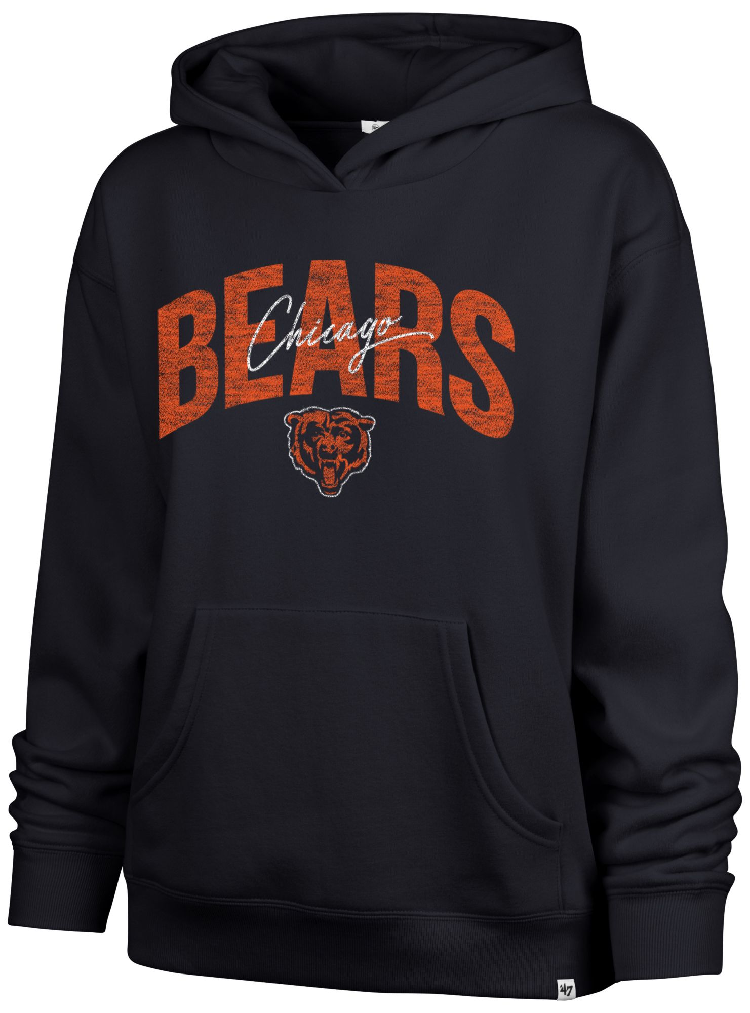 '47 Women's Chicago Bears Navy Naomi Hoodie