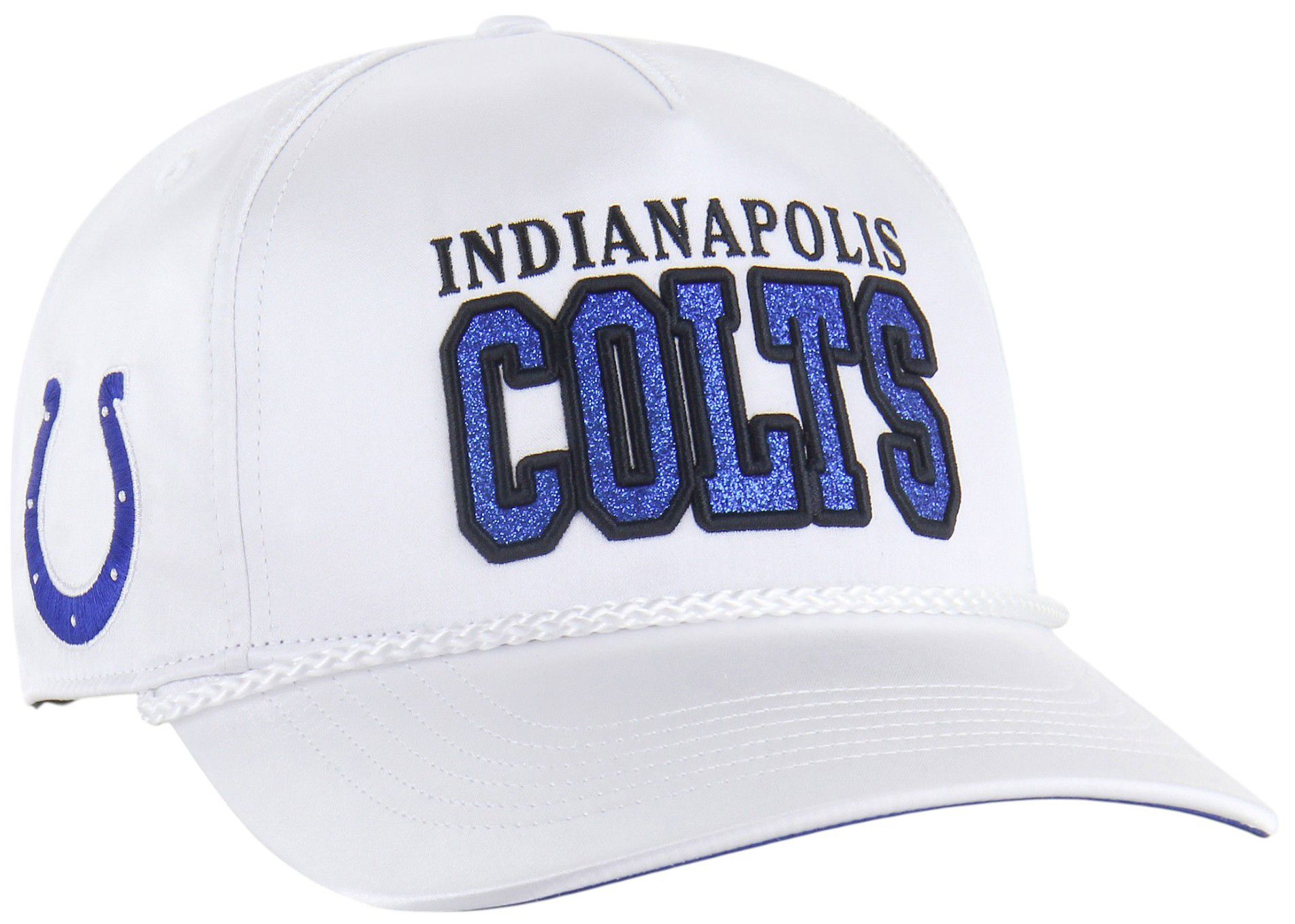 '47 Women's Indianapolis Colts White Outspoken Hitch Adjustable Hat