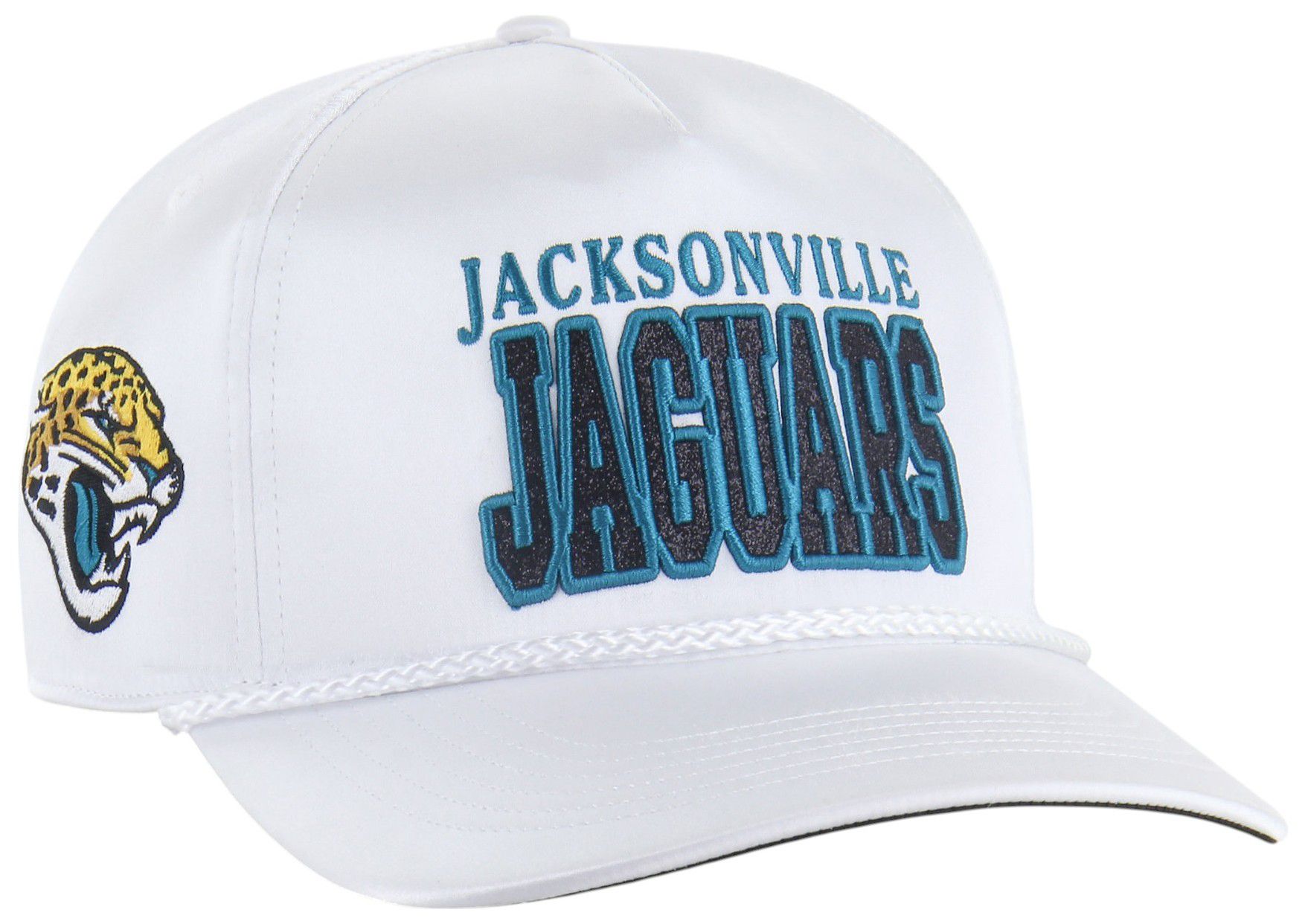 '47 Women's Jacksonville Jaguars White Outspoken Hitch Adjustable Hat