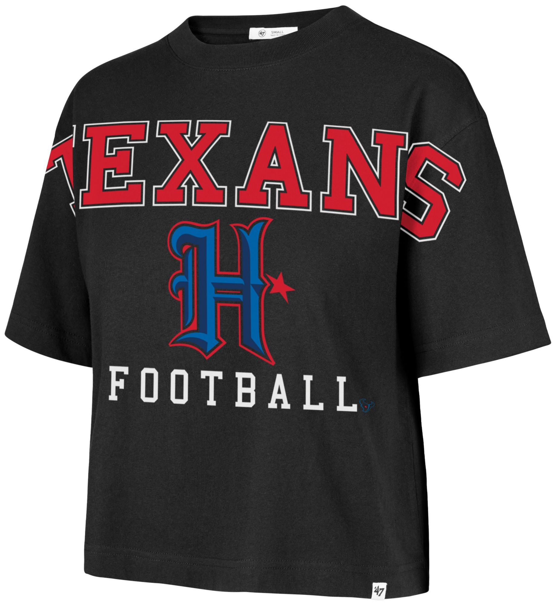 '47 Women's Houston Texans Black Outreach T-Shirt