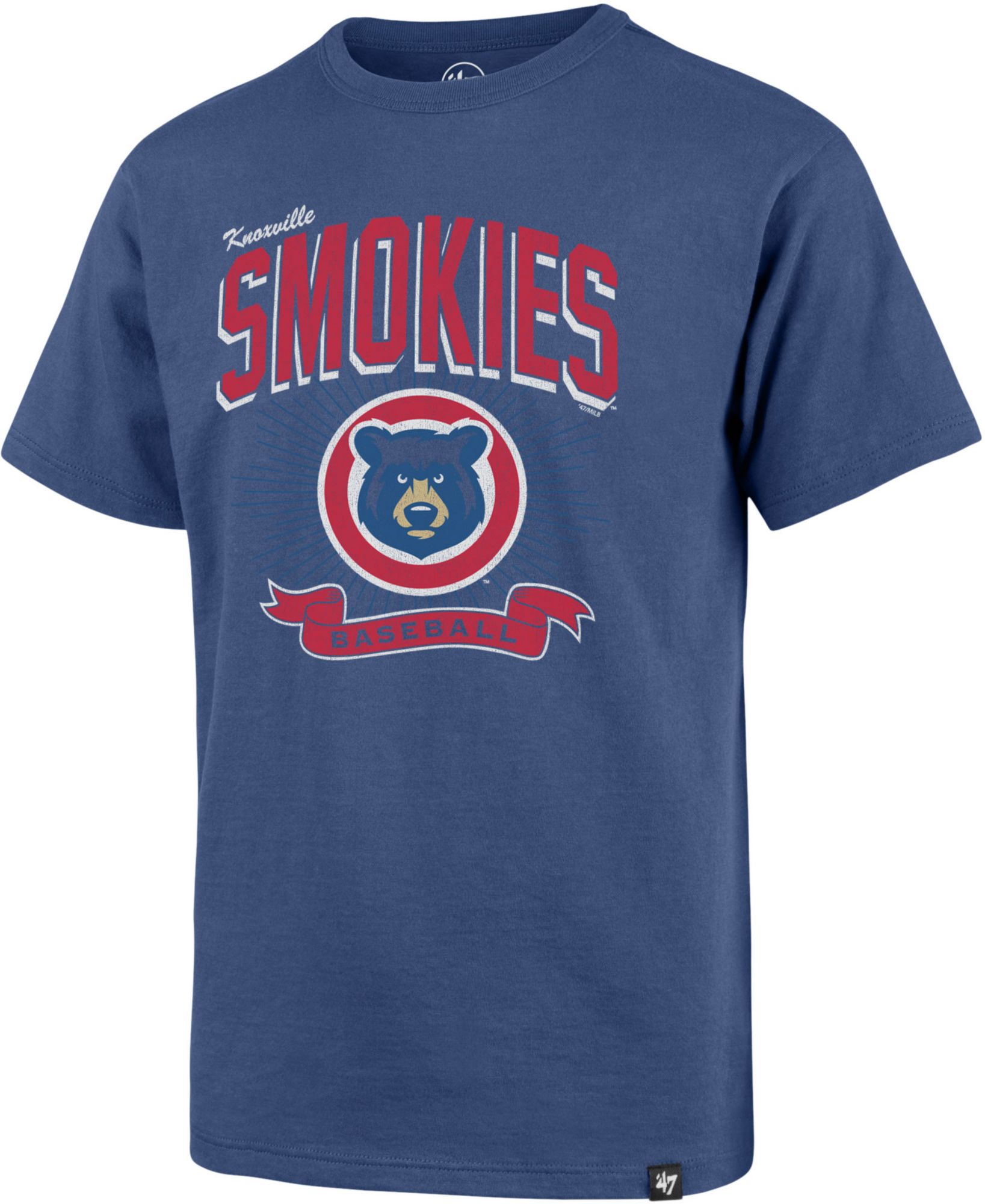 '47 Youth Tennessee Smokies Blue Franklin Prime Play T-Shirt