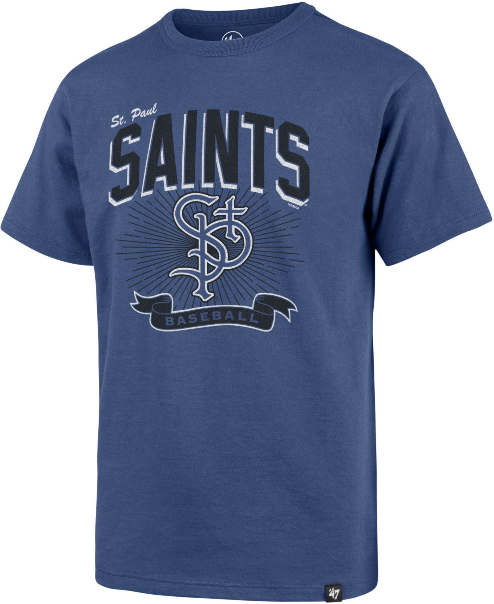 '47 Youth St.Paul Saints Blue Franklin Prime Play T-Shirt