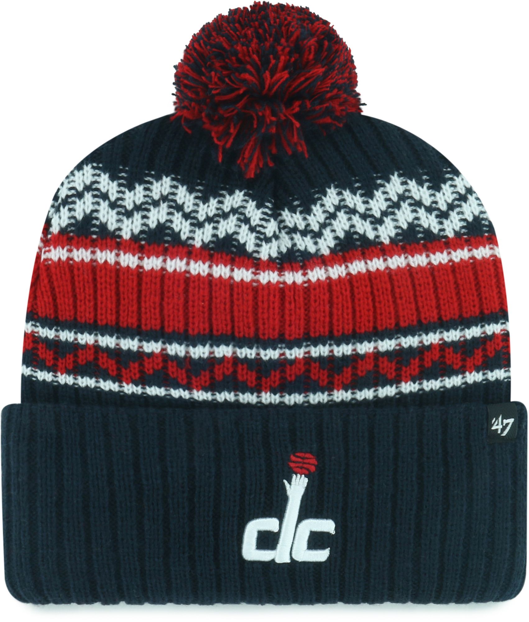 '47 Youth Washington Wizards Navy Polar Vortex Knit Beanie