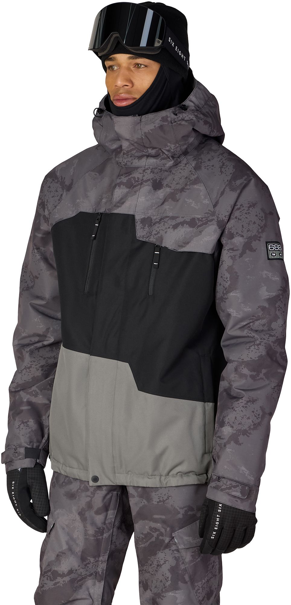 Charcoal Hemisphere Colorblock