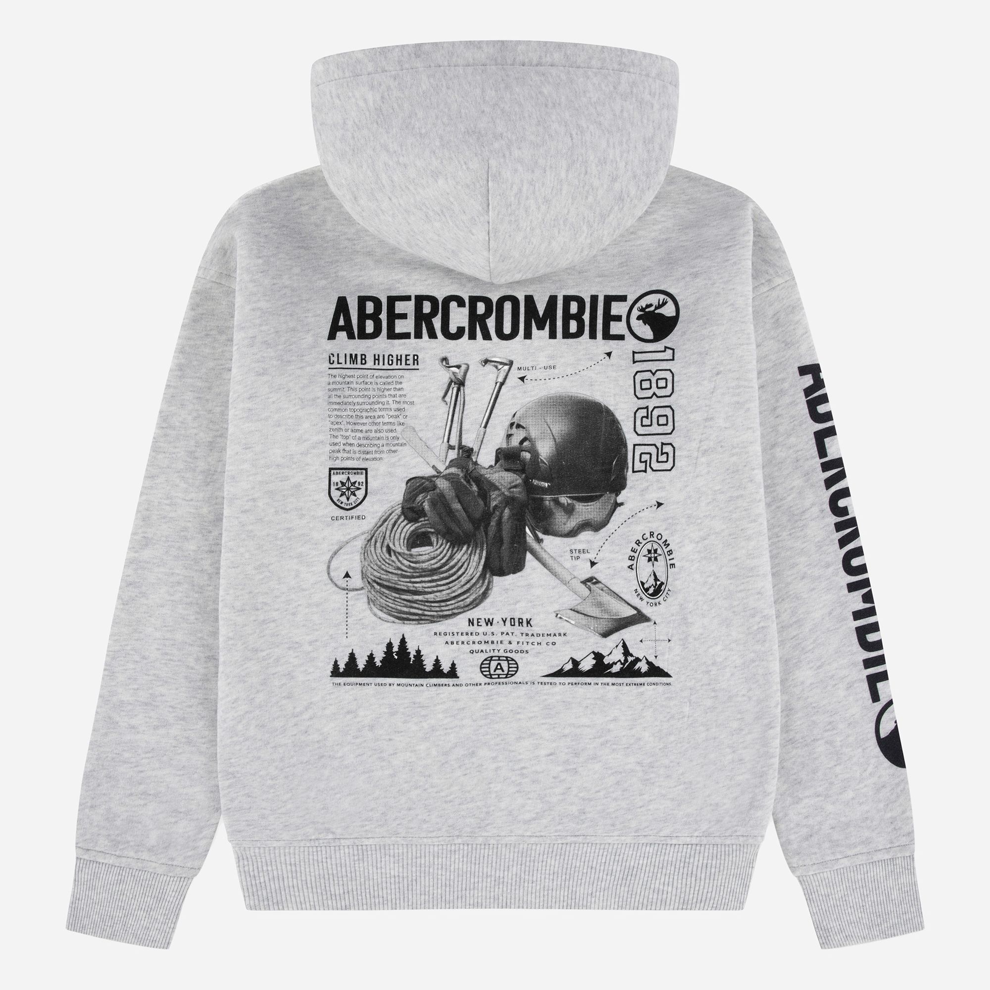 ANF Light Grey Heather