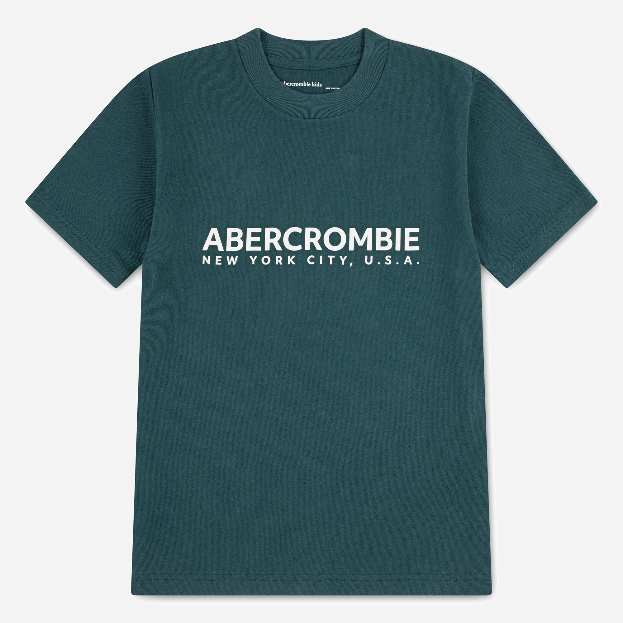 abercrombie kids jersey emblems tee