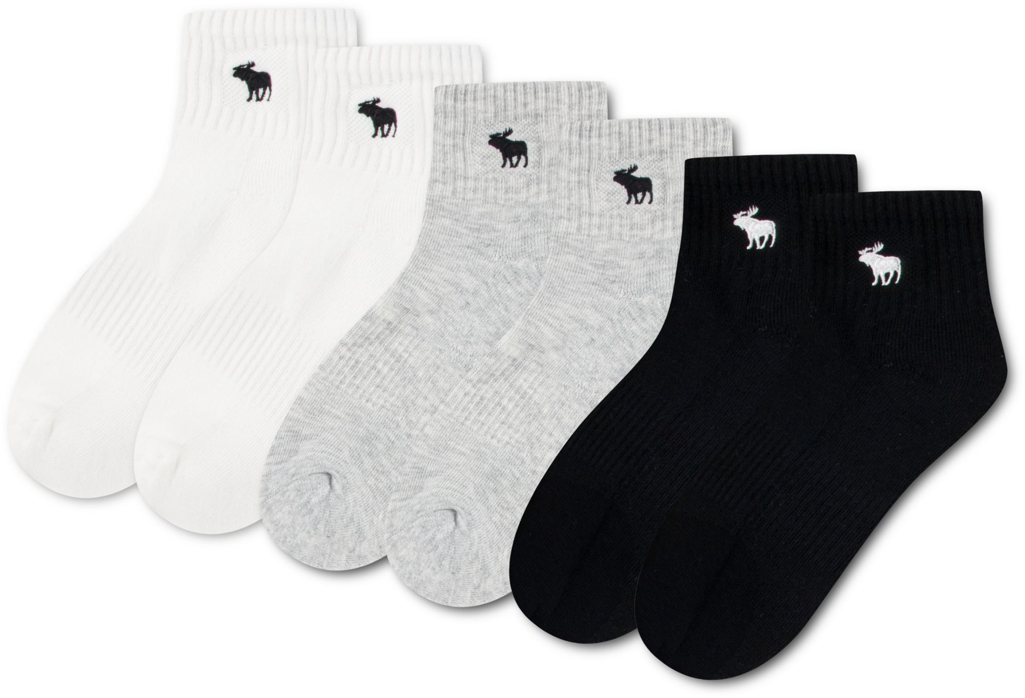 abercrombie Cushioned Ankle Socks