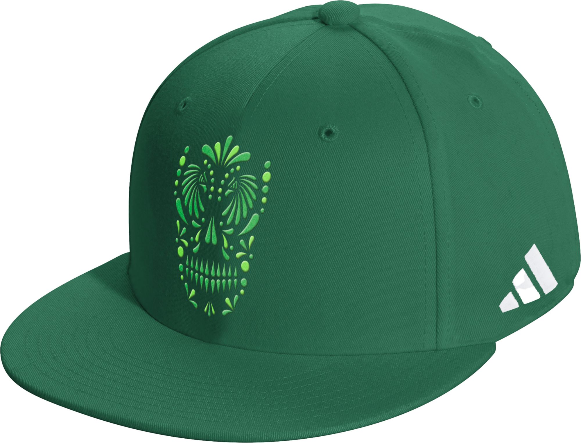 adidas Adult Mexico 2026 World Cup Green Adjustable Hat