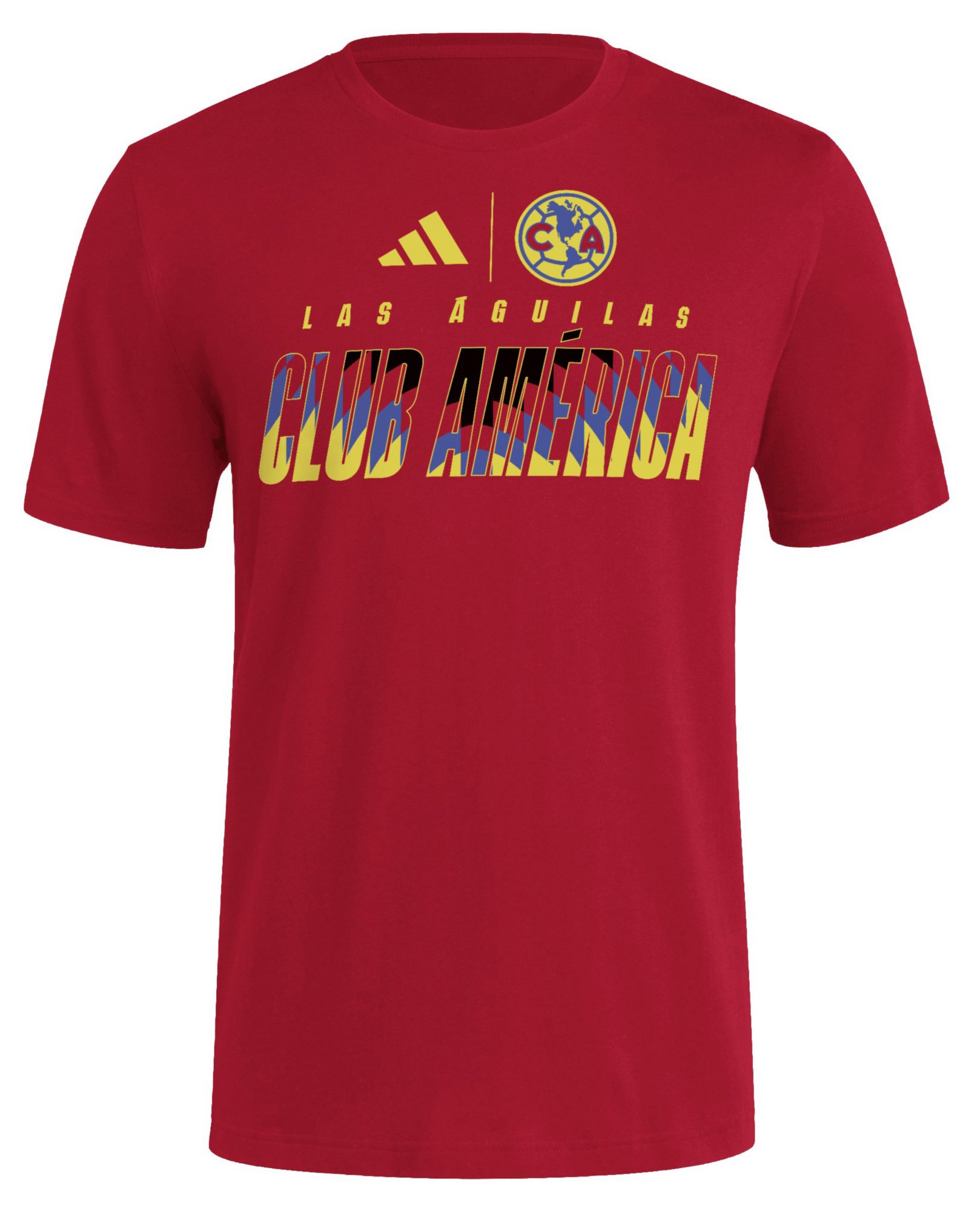 adidas Adult 2025 Club America Red Club Motto T-Shirt