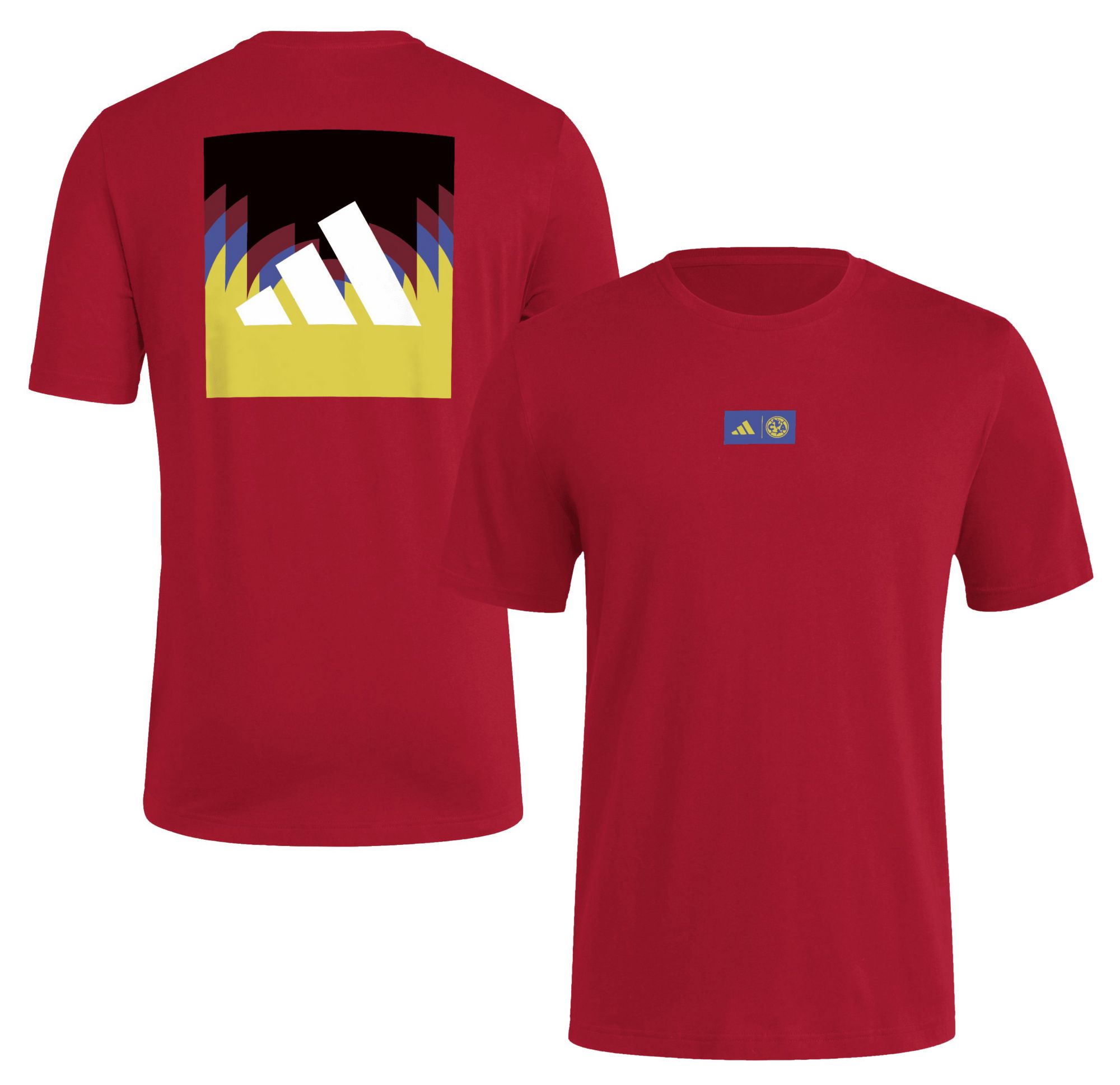 adidas Adult 2025 Club America Red Lock Up T-Shirt