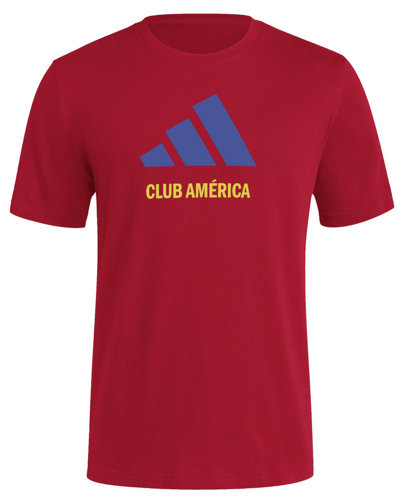 adidas Adult 2025 Club America Red Home Graphic T-Shirt