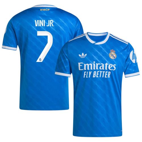 アディダス レアルマドリード MBAPPÉ 10番 Mサイズ adidas Adult 2025 Real Madrid Kylian Mbappé #10 Blue Third