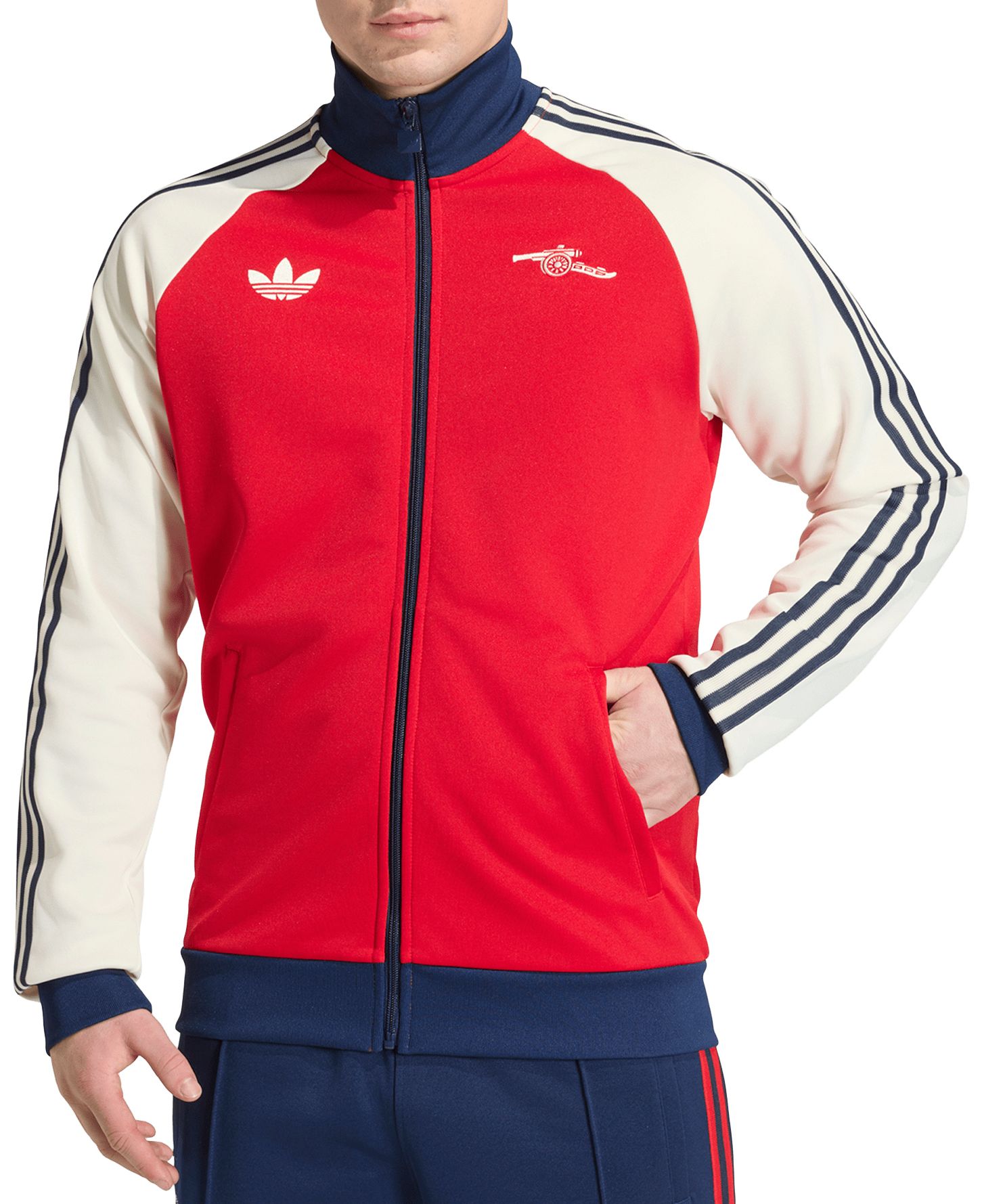 adidas Adult Arsenal Red Track Jacket