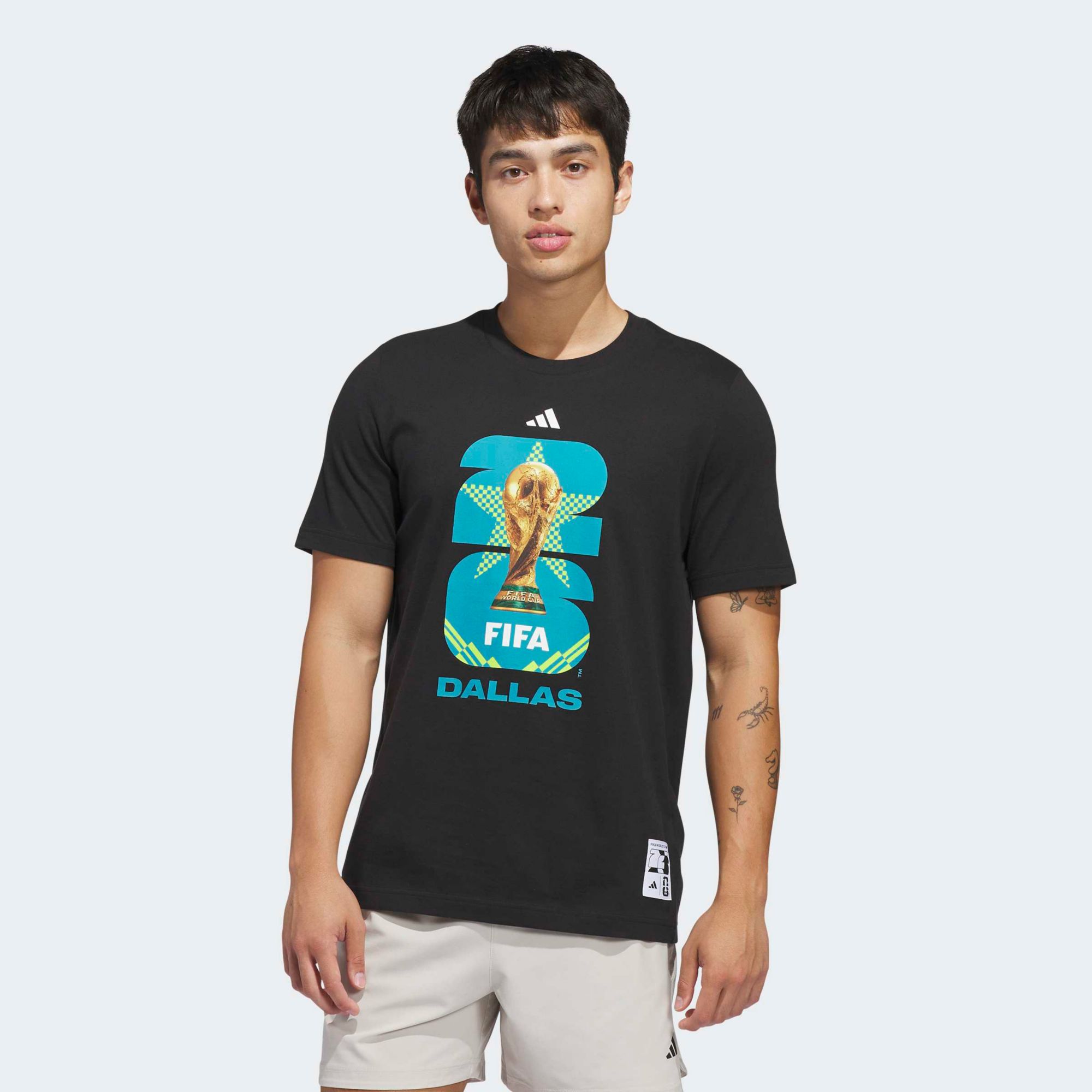 adidas Adult 2026 World Cup Host City Dallas T-Shirt