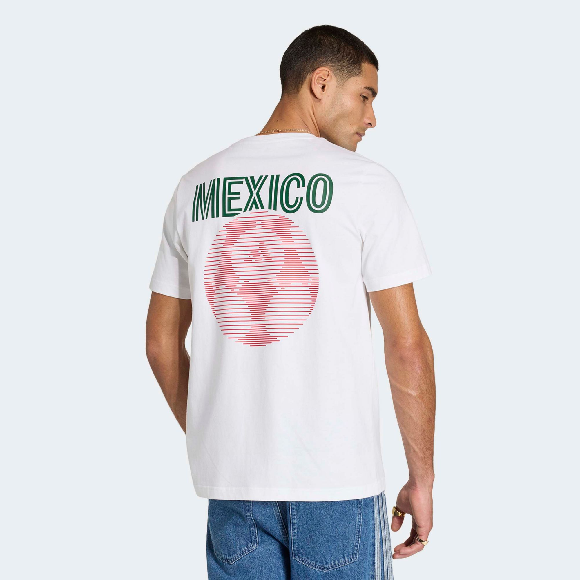 adidas Men's Mexico Azteca Poster Graphic T-Shirt