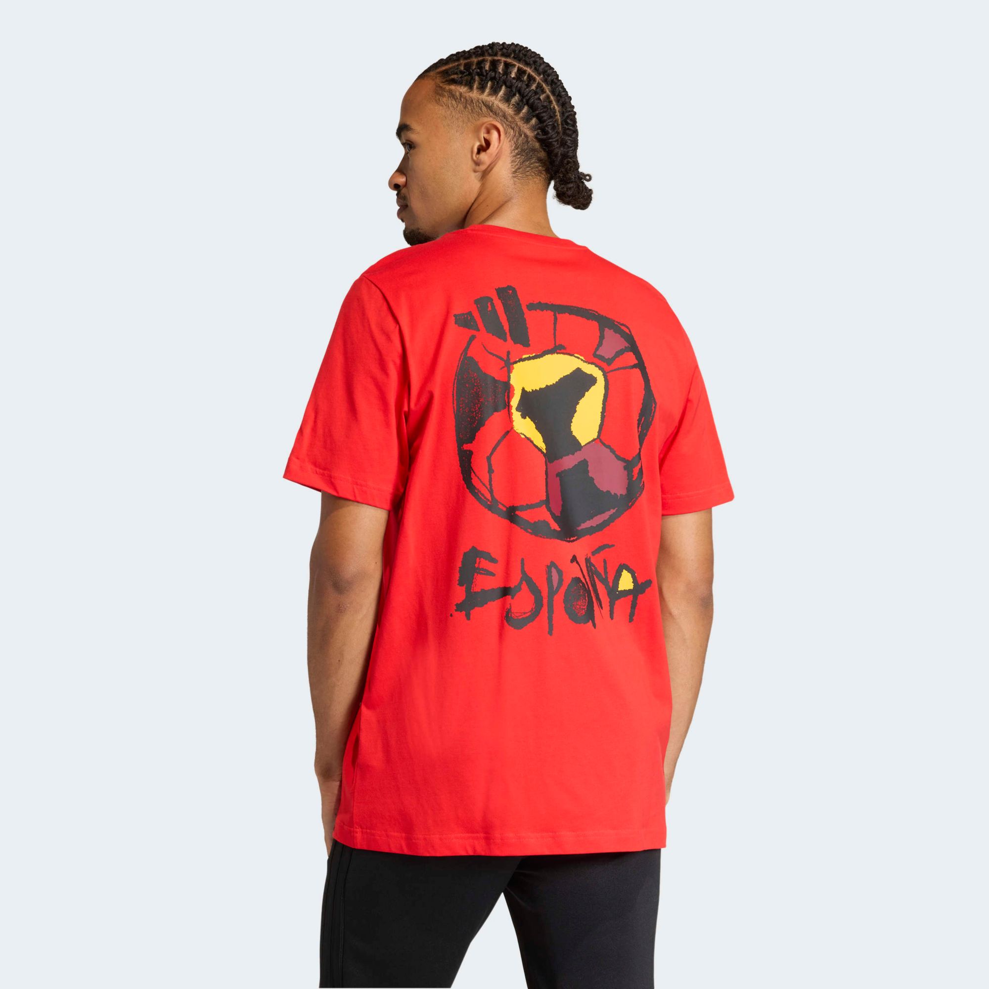 adidas Men's Spain Tango Poster Graphic T-Shirt