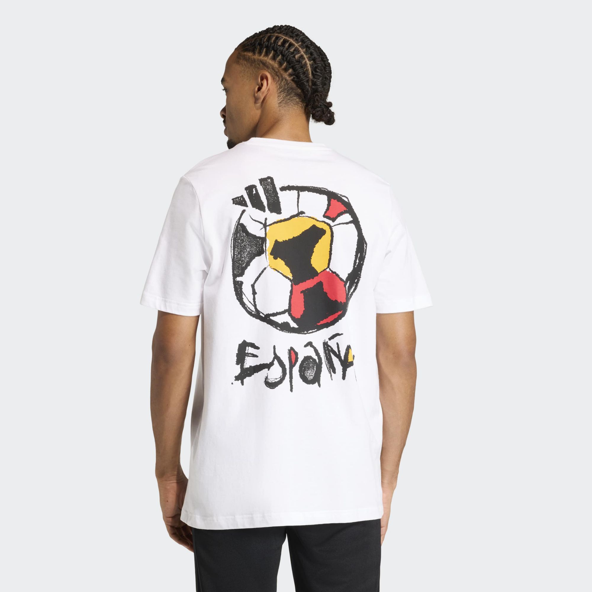 adidas Men's Spain Tango Poster Graphic T-Shirt