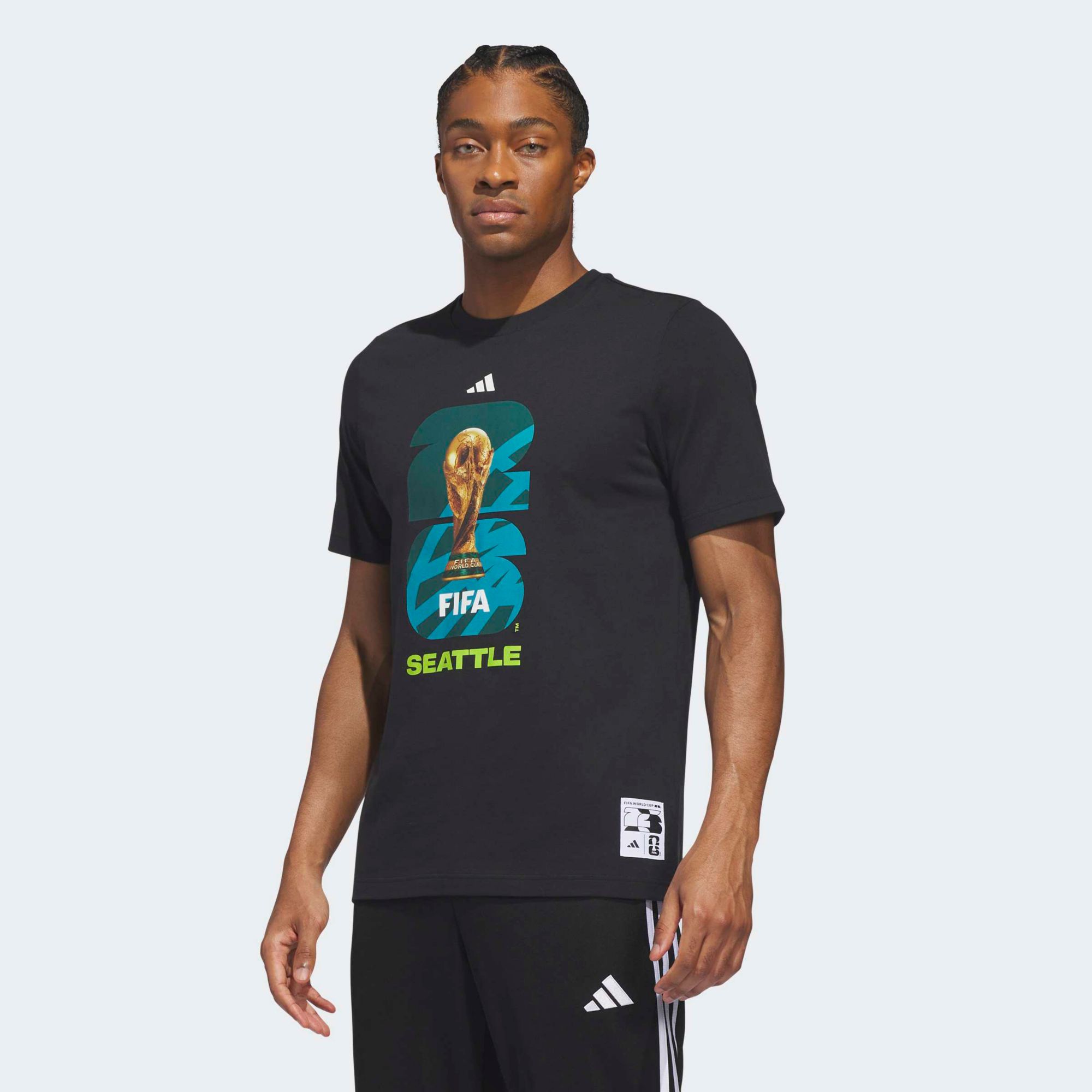 adidas Youth 2026 World Cup Host City Seattle T-Shirt