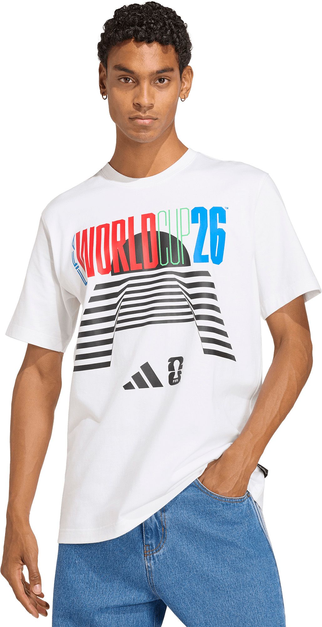 adidas Adult FIFA World Cup 2026 White 2026 T-Shirt