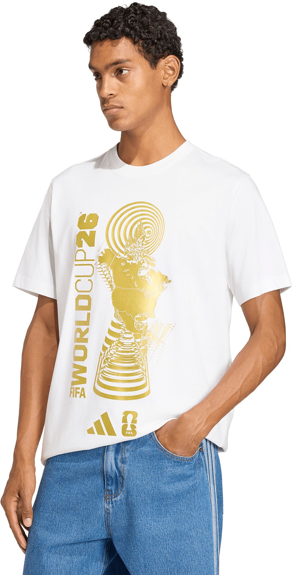 adidas Adult FIFA World Cup 2026 White 2026 T-Shirt