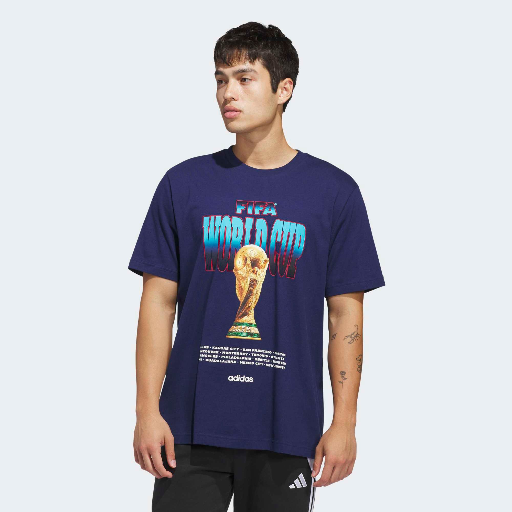 adidas Adult 2026 World Cup Concert Series Tour T-Shirt