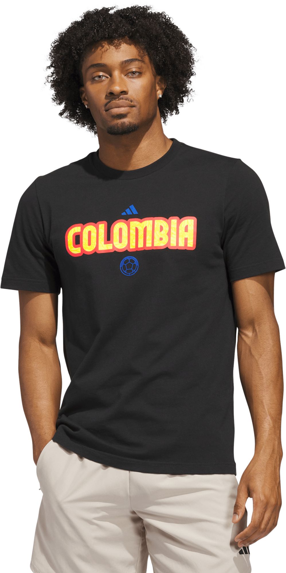 adidas Adult Colombia 2026 Home Jersey Hook T-Shirt