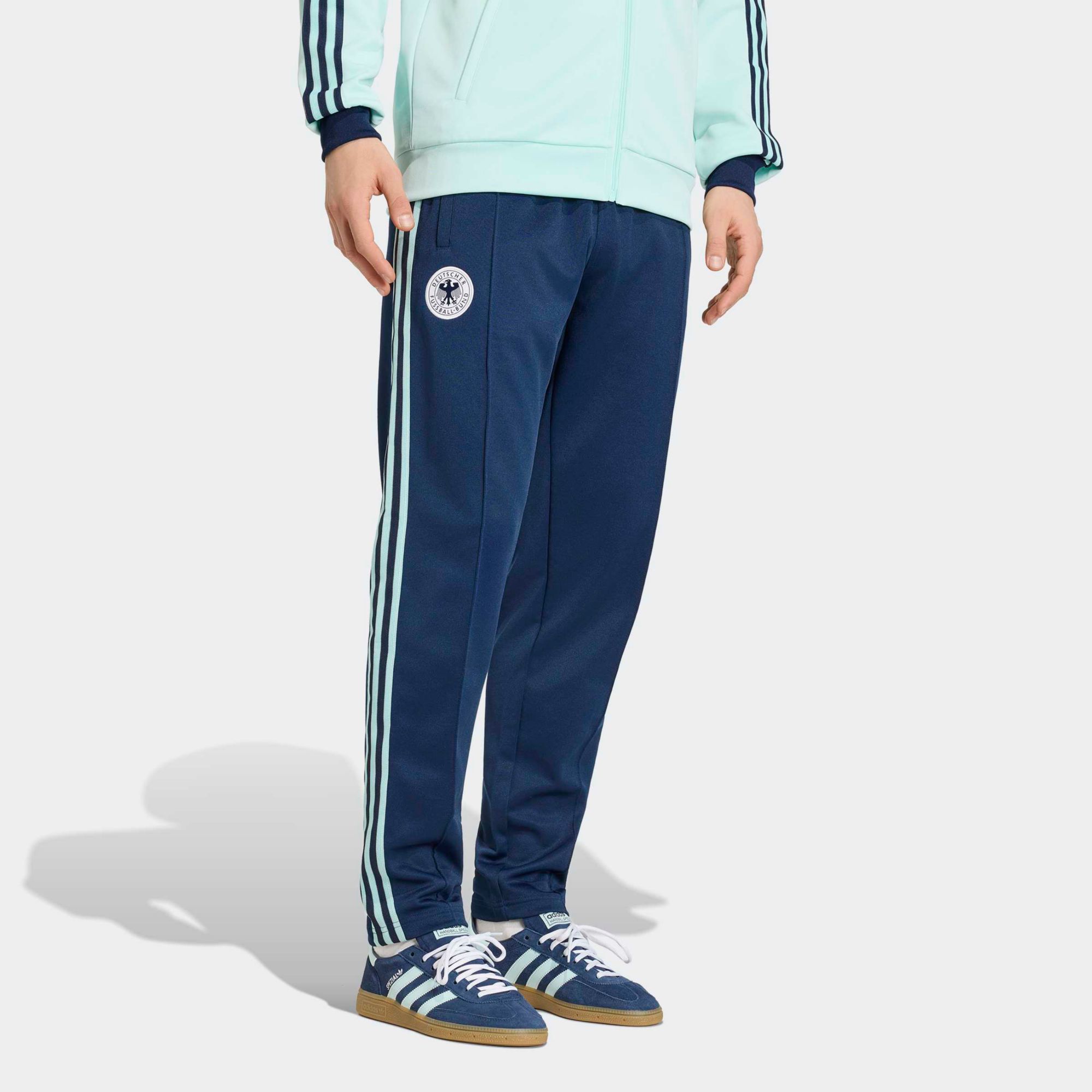 adidas Adult Germany Collegiate Navy Home Logo Pants